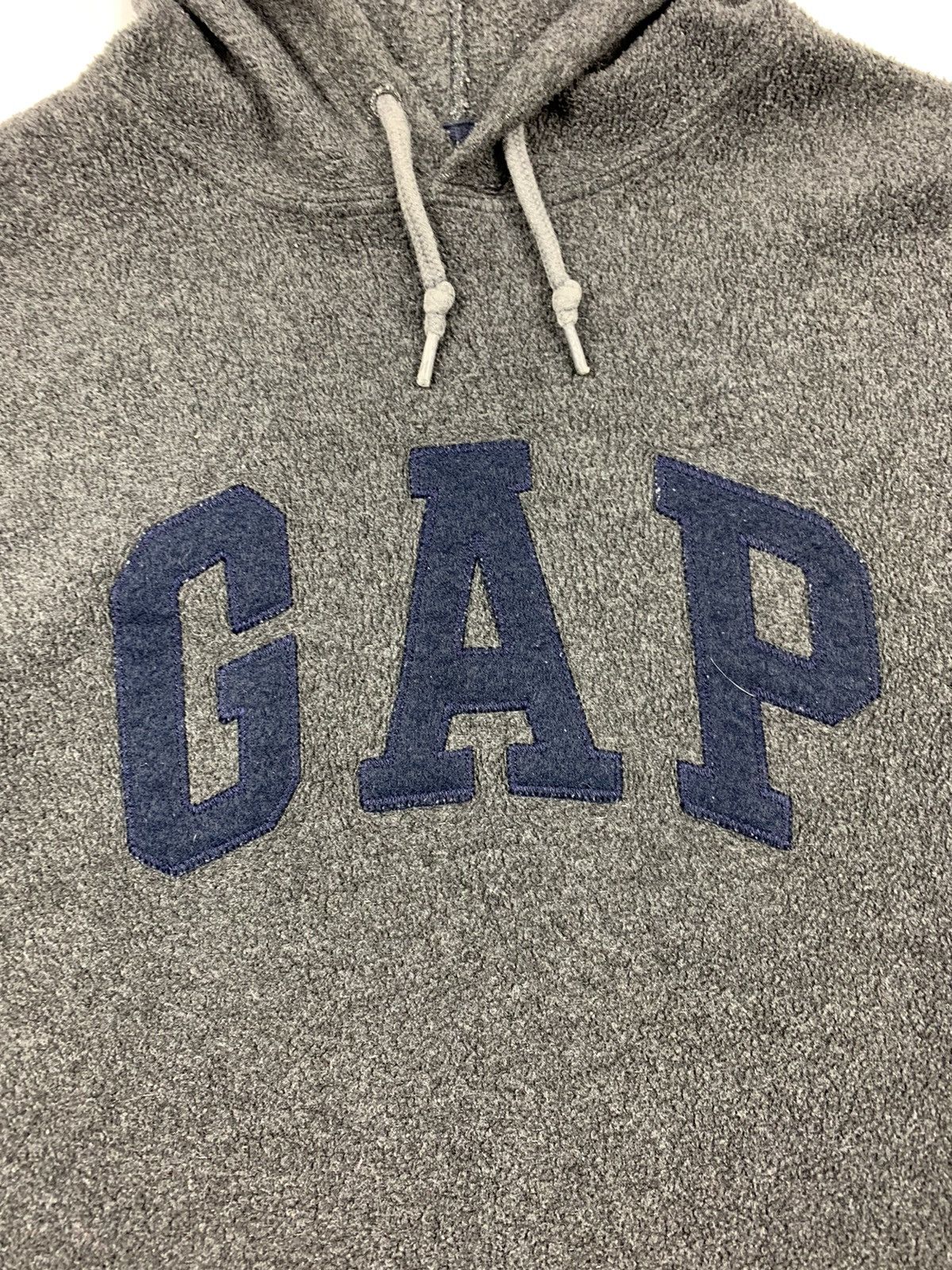 Gap × Vintage Vintage Gap Fleece Teddy Hoodie Big Logo Korea Hype Size US S / EU 44-46 / 1 - 4 Thumbnail