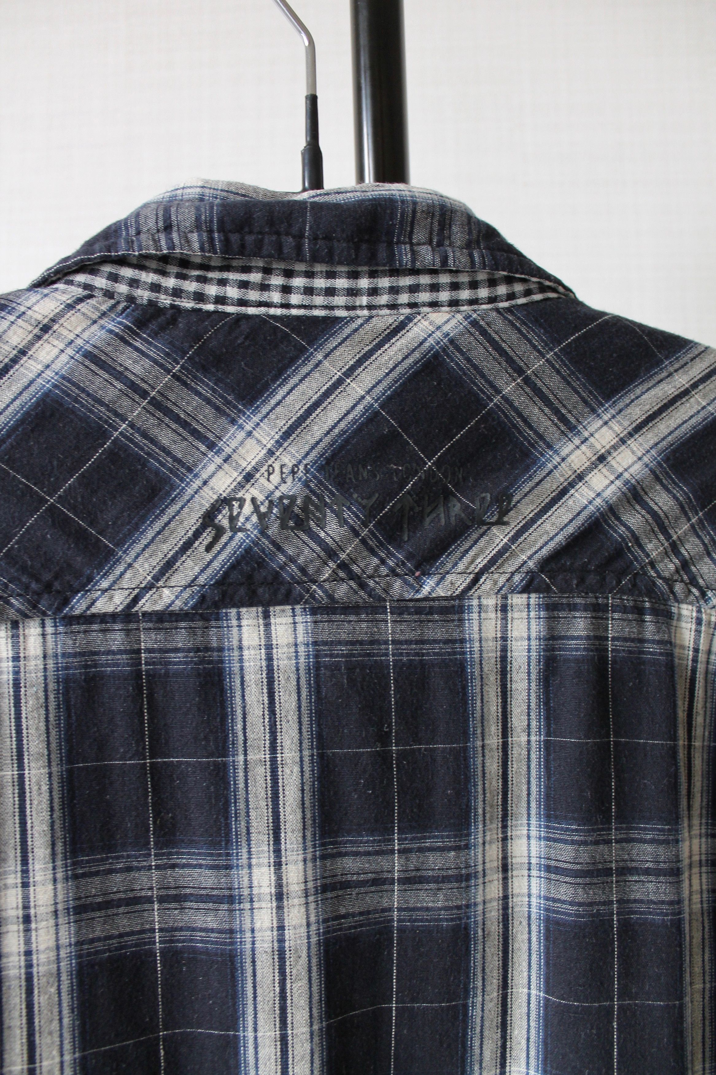 Pepe Jeans Pepe Jeans 2 Layer Cotton Shirt Checkered Shirt Size US M / EU 48-50 / 2 - 6 Thumbnail