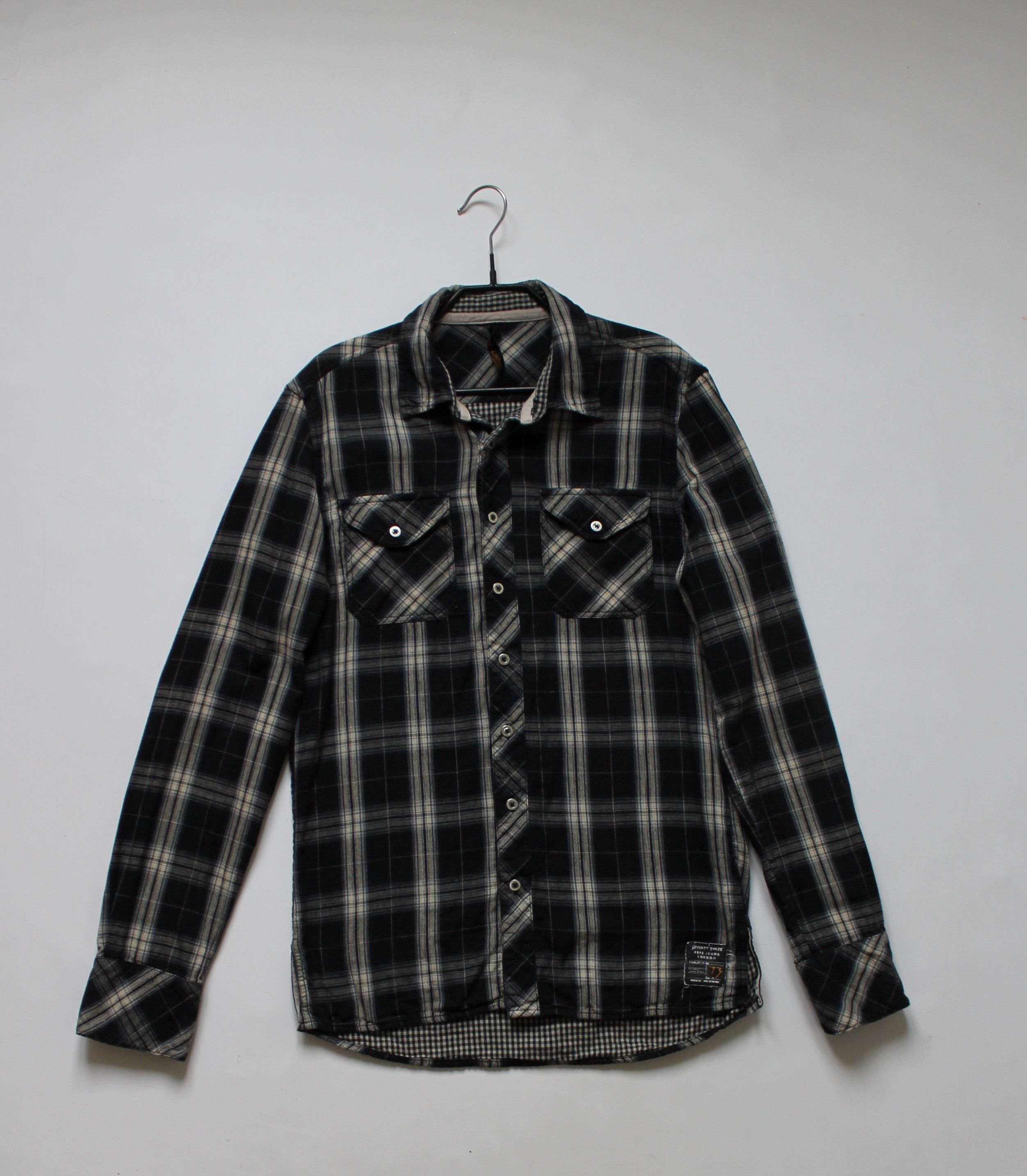 Pepe Jeans Pepe Jeans 2 Layer Cotton Shirt Checkered Shirt Size US M / EU 48-50 / 2 - 7 Thumbnail
