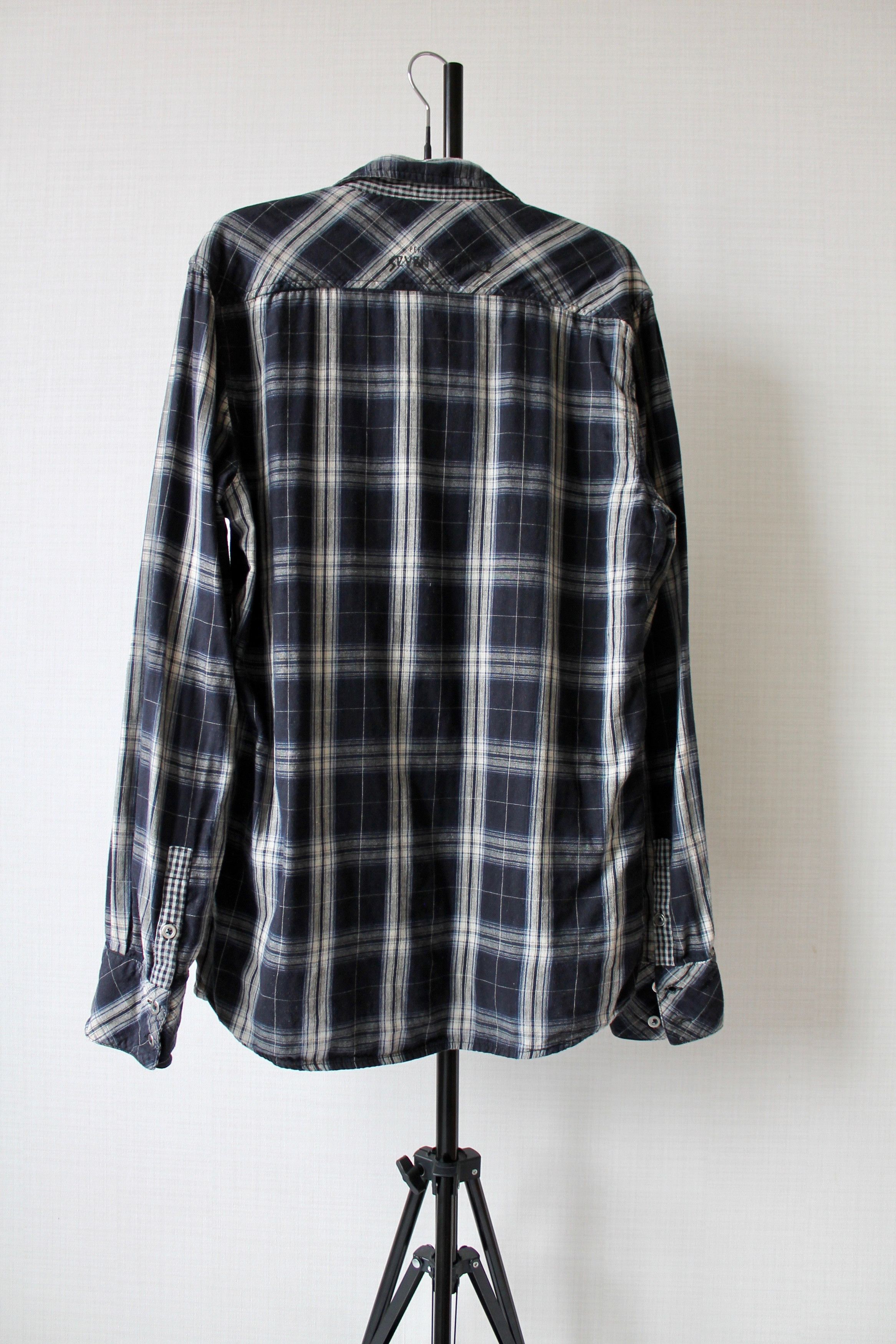 Pepe Jeans Pepe Jeans 2 Layer Cotton Shirt Checkered Shirt Size US M / EU 48-50 / 2 - 4 Thumbnail