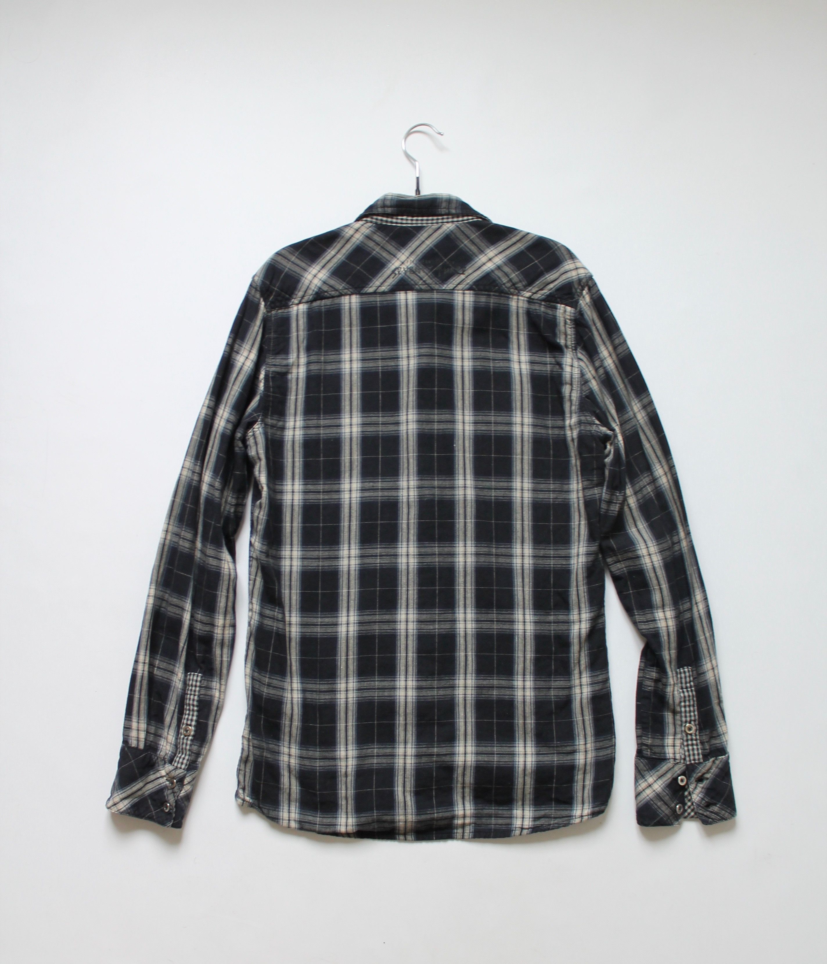 Pepe Jeans Pepe Jeans 2 Layer Cotton Shirt Checkered Shirt Size US M / EU 48-50 / 2 - 10 Thumbnail