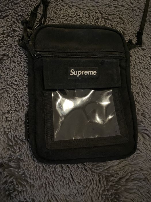 Supreme black best sale utility pouch