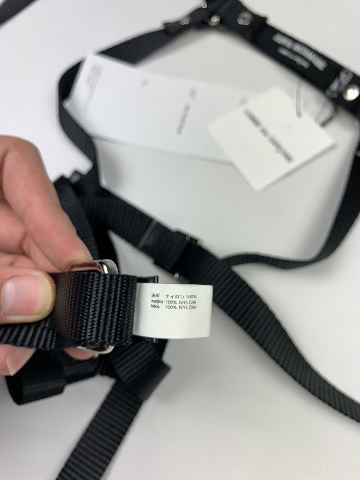 Comme des Garcons CDG Comme Des Garçons Junya Watanabe Harness bondage belt Size ONE SIZE - 8 Thumbnail