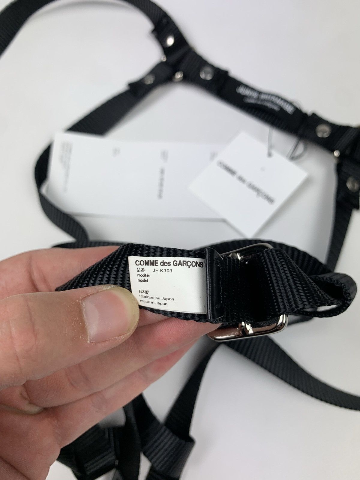 Comme des Garcons CDG Comme Des Garçons Junya Watanabe Harness bondage belt Size ONE SIZE - 7 Thumbnail