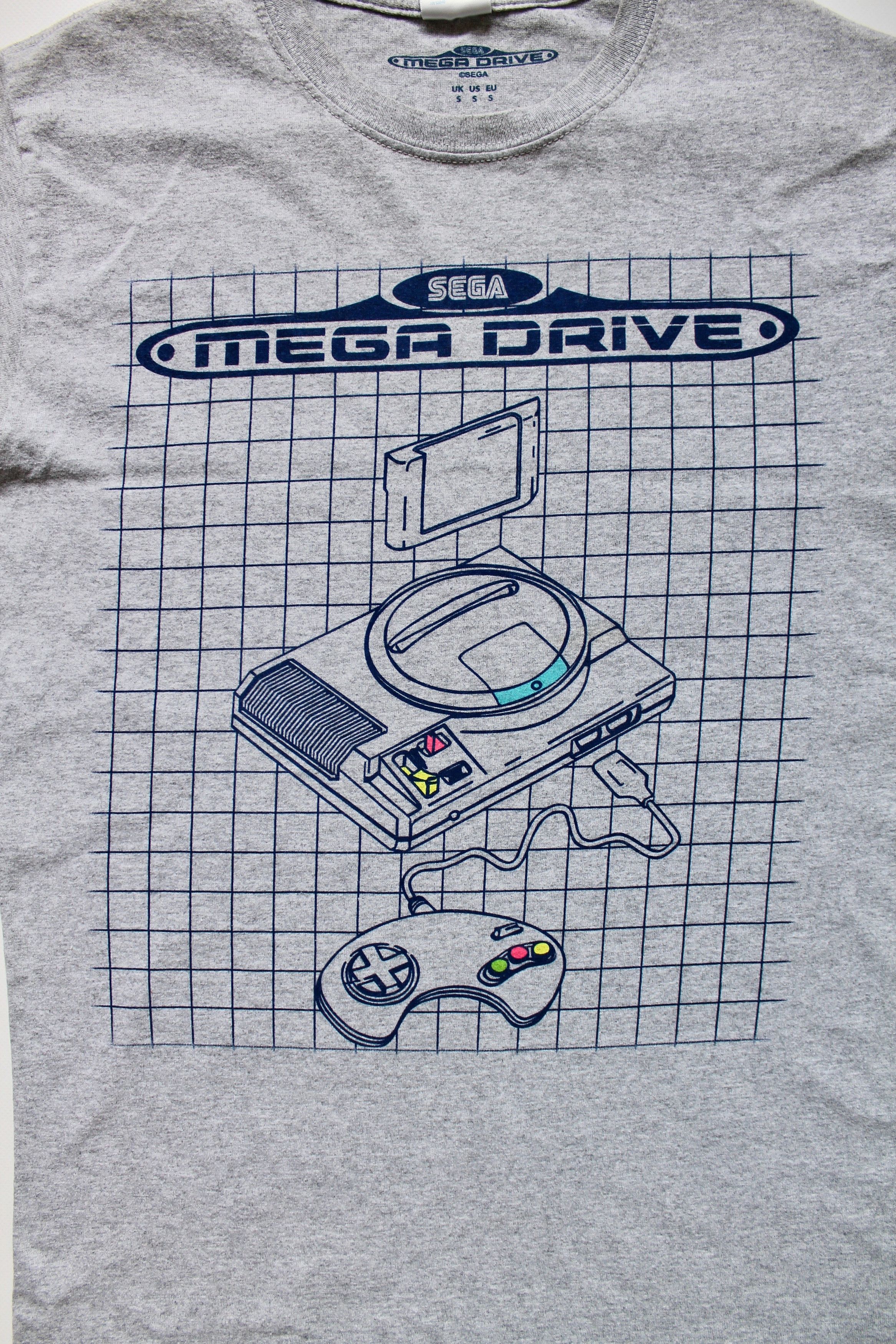 Vintage Sega Mega Drive Vintage T-shirt Gray Small Size US S / EU 44-46 / 1 - 2 Thumbnail