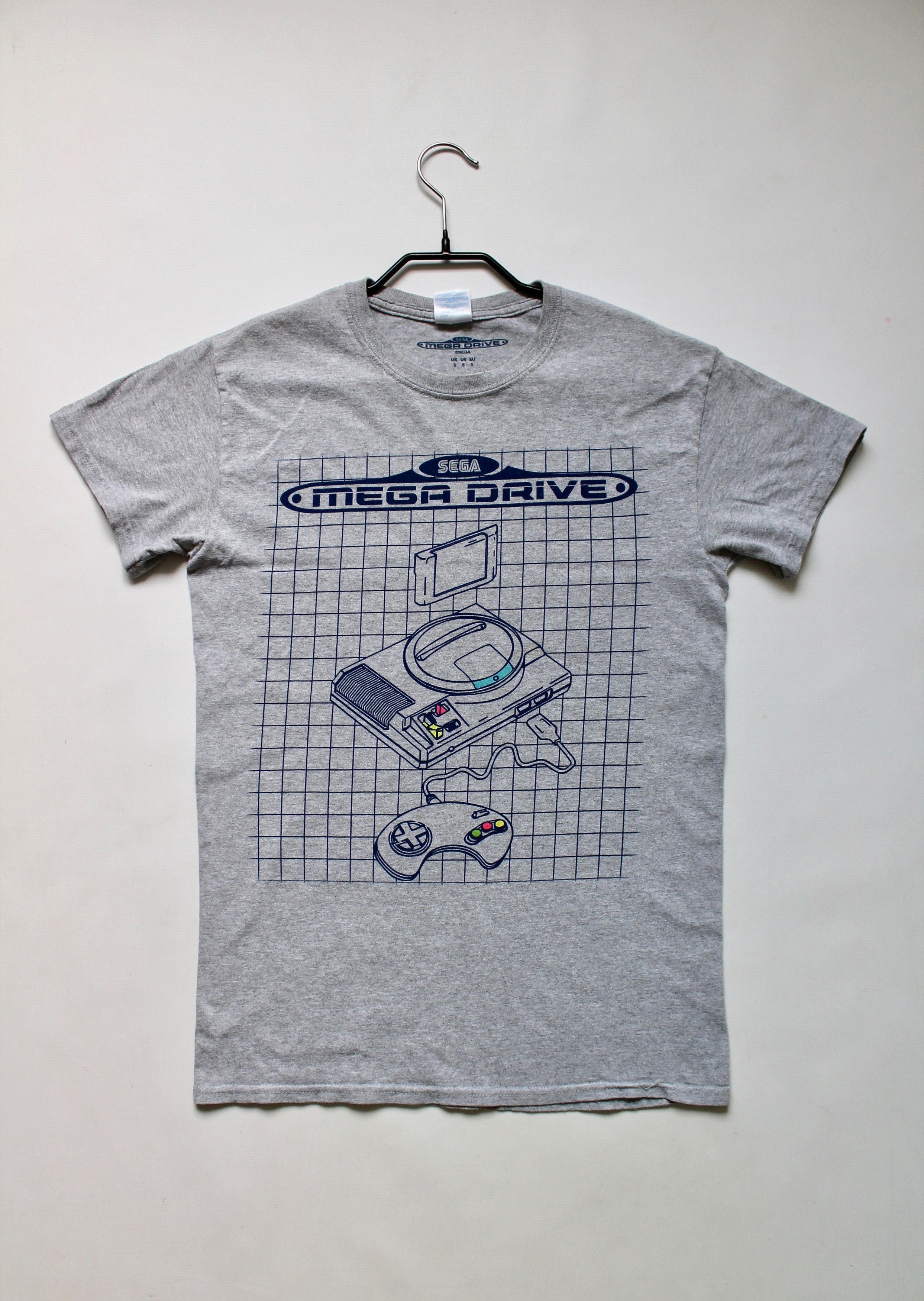 Vintage Sega Mega Drive Vintage T-shirt Gray Small Size US S / EU 44-46 / 1 - 1 Thumbnail