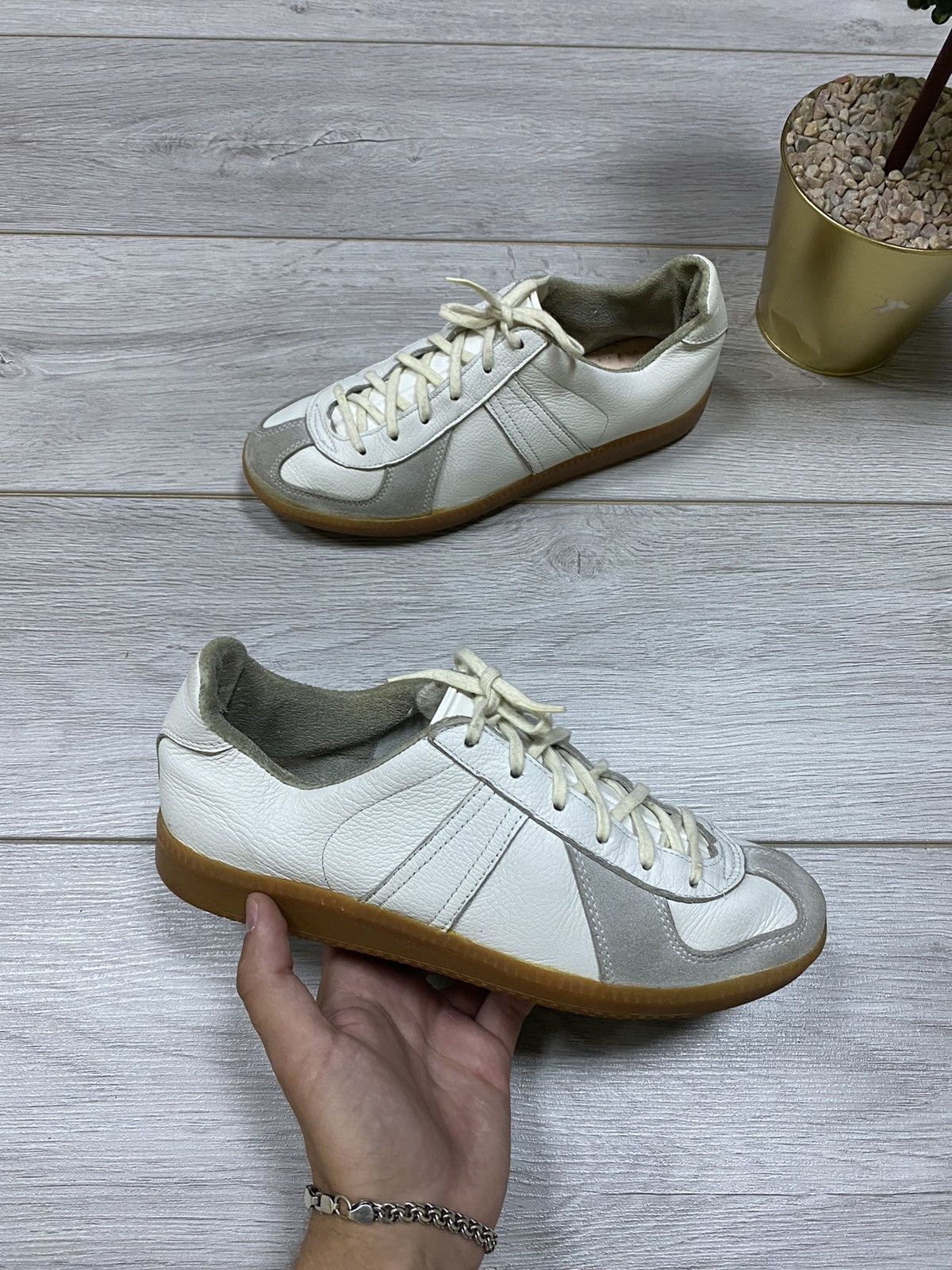 BW SPORT German trainers Men's 27.5cm unclear white type Vintage Second Hand main image 1