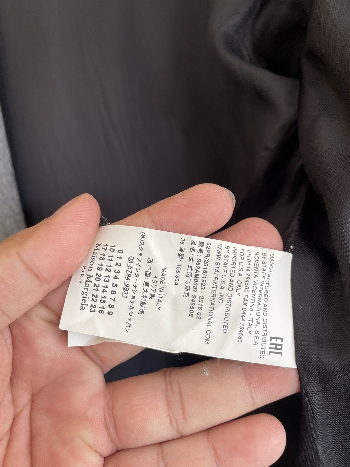 Maison Margiela MAISON MARGIELA MM6 JACKET Size ONE SIZE - 7 Thumbnail