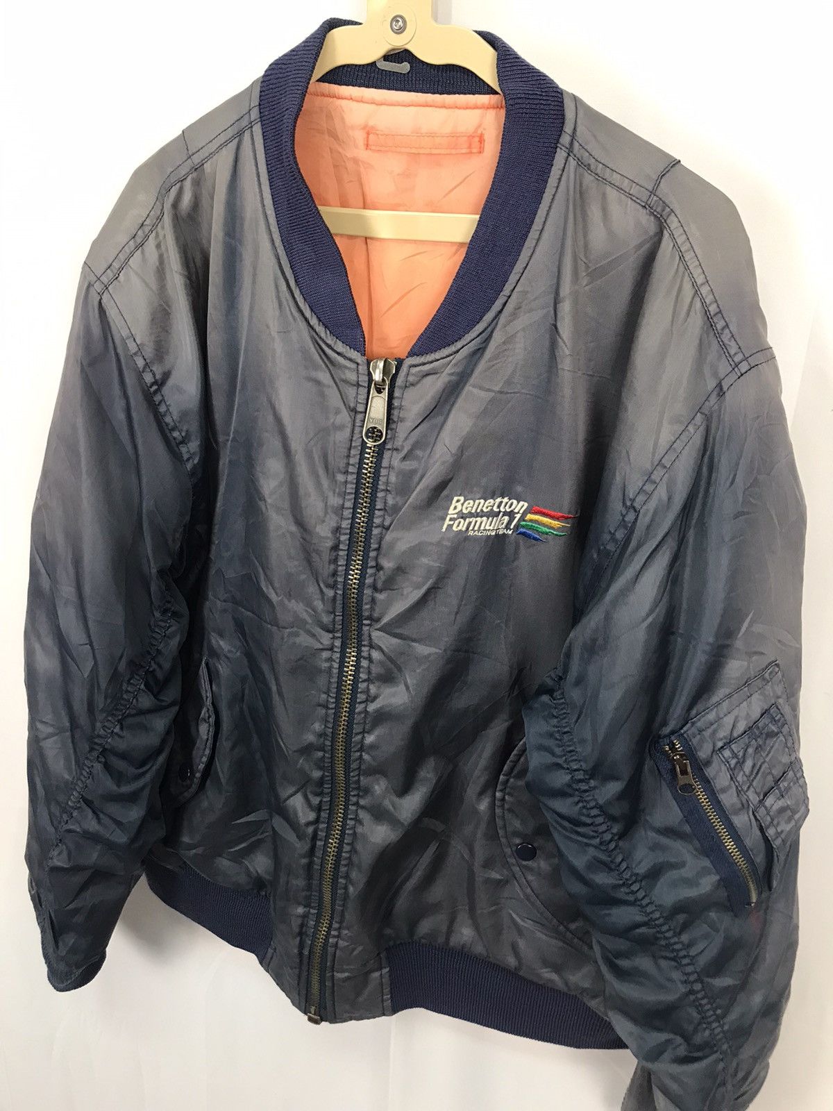 Sports Specialties × United Colors Of Benetton United colour of Benetton F1 reversible bombers jacket Size US L / EU 52-54 / 3 - 5 Thumbnail