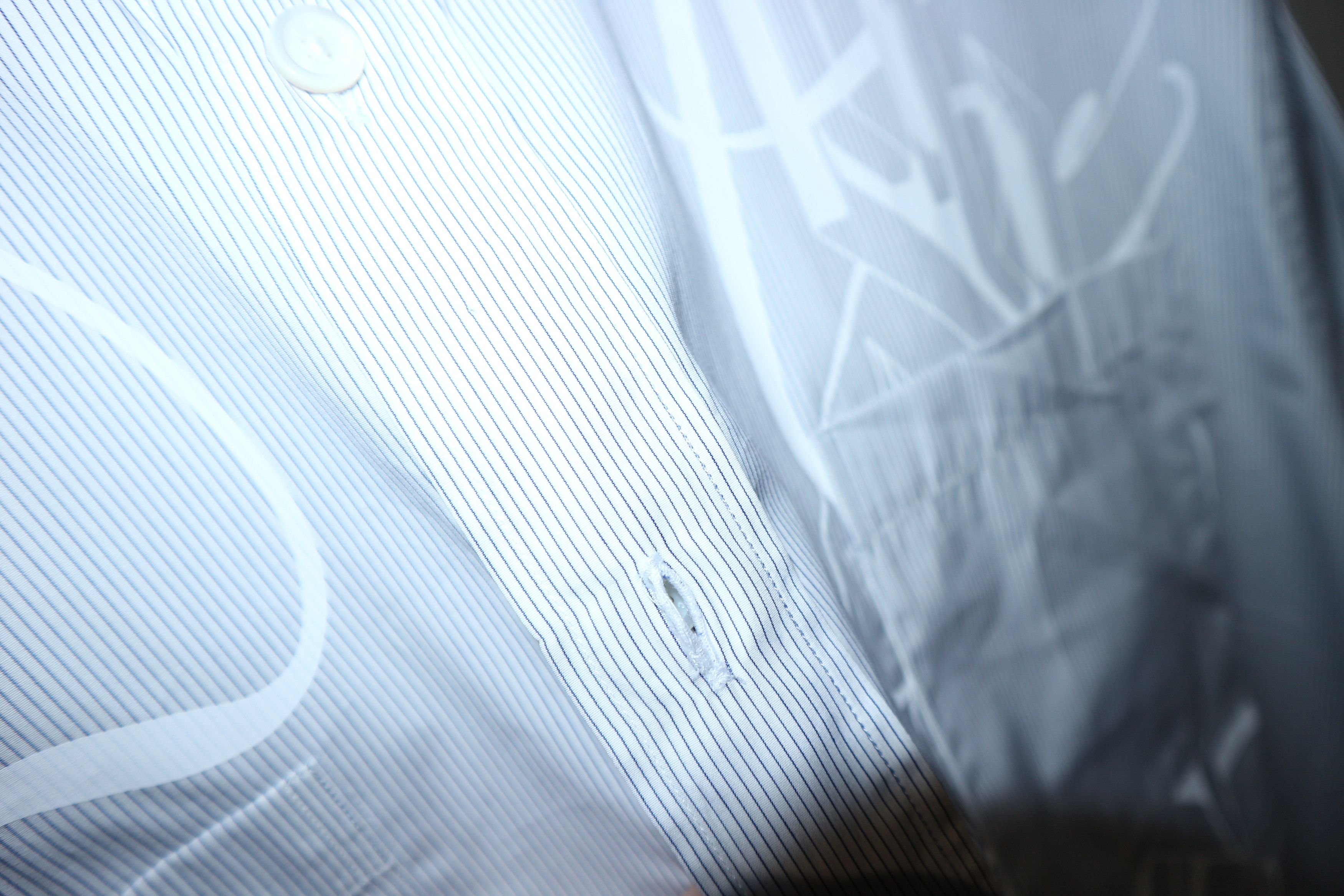 Givenchy Calligraphic printed oversized striped shirt Size US S / EU 44-46 / 1 - 13 Thumbnail