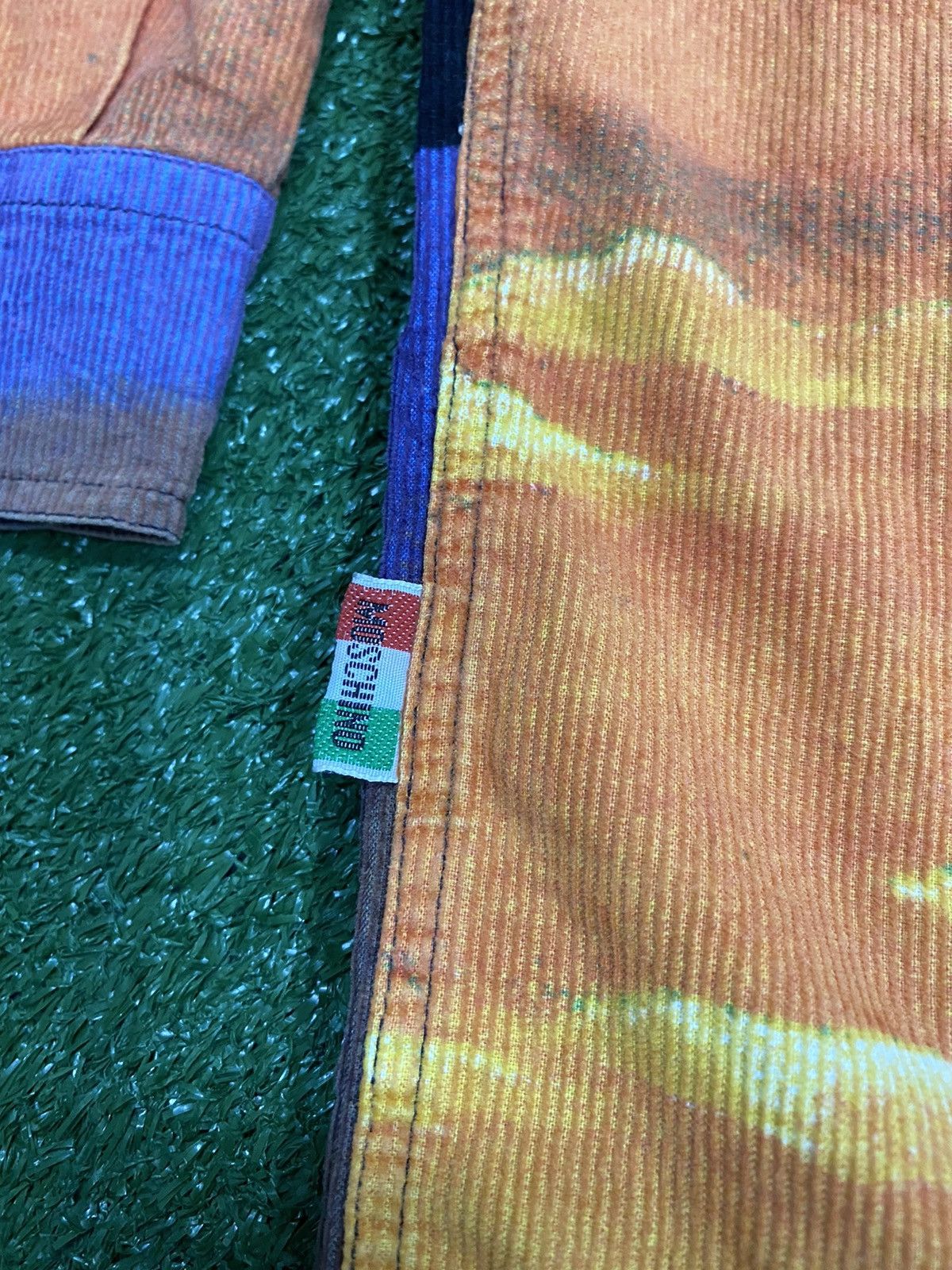 Moschino Vintage 90’s Moschino Nature Cowboy Motif Curdoroy Shirt Size US L / EU 52-54 / 3 - 6 Thumbnail