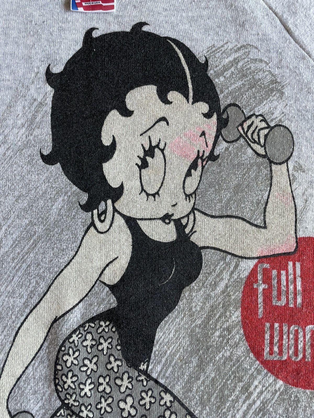 Fruit Of The Loom × Vintage Vintage BETTY BOOP Size US L / EU 52-54 / 3 - 4 Thumbnail