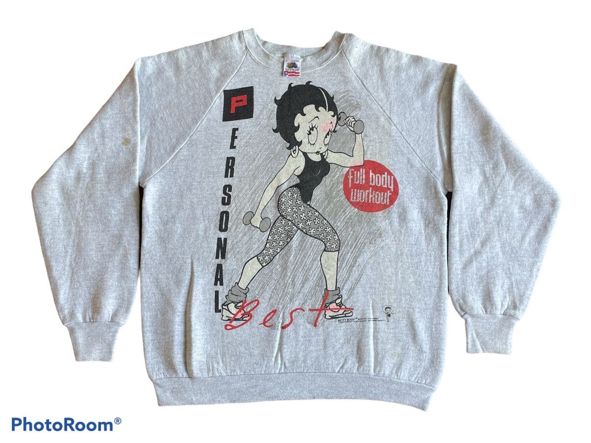 Fruit Of The Loom × Vintage Vintage BETTY BOOP Size US L / EU 52-54 / 3 - 1 Thumbnail