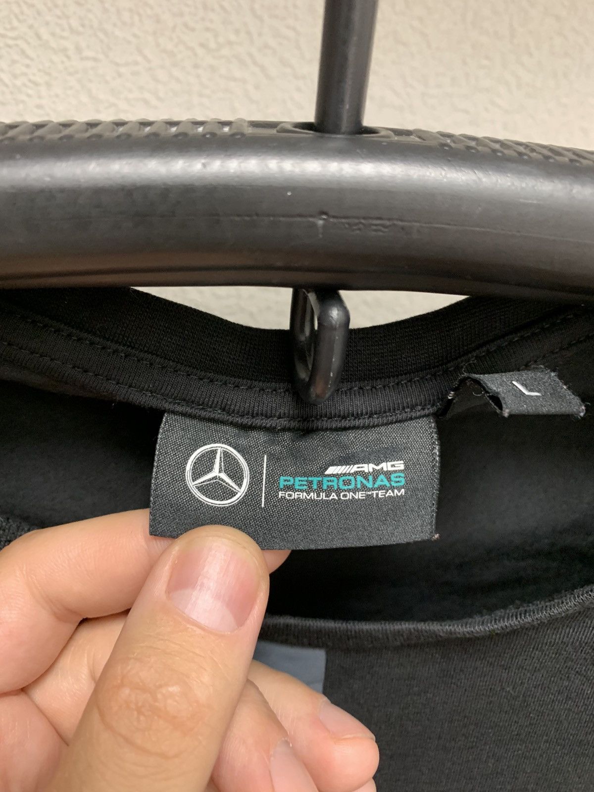 Formula 1 Mercedes Benz black t-shirt Petronas hugoboss blackberry S Size US S / EU 44-46 / 1 - 5 Thumbnail