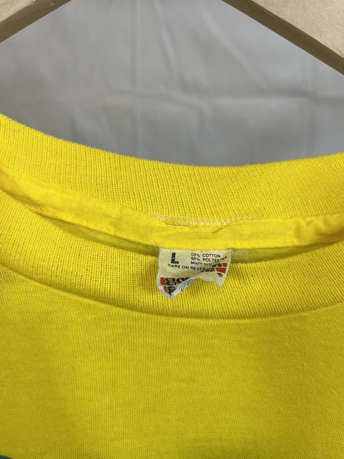 Vintage Single Stitch The Past Is Not The Future 80s Tee Size US L / EU 52-54 / 3 - 6 Thumbnail