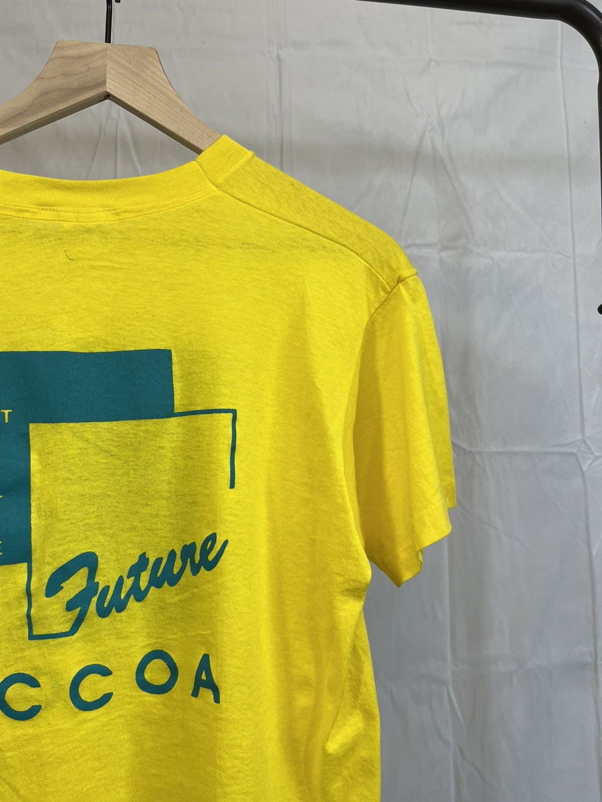 Vintage Single Stitch The Past Is Not The Future 80s Tee Size US L / EU 52-54 / 3 - 14 Thumbnail