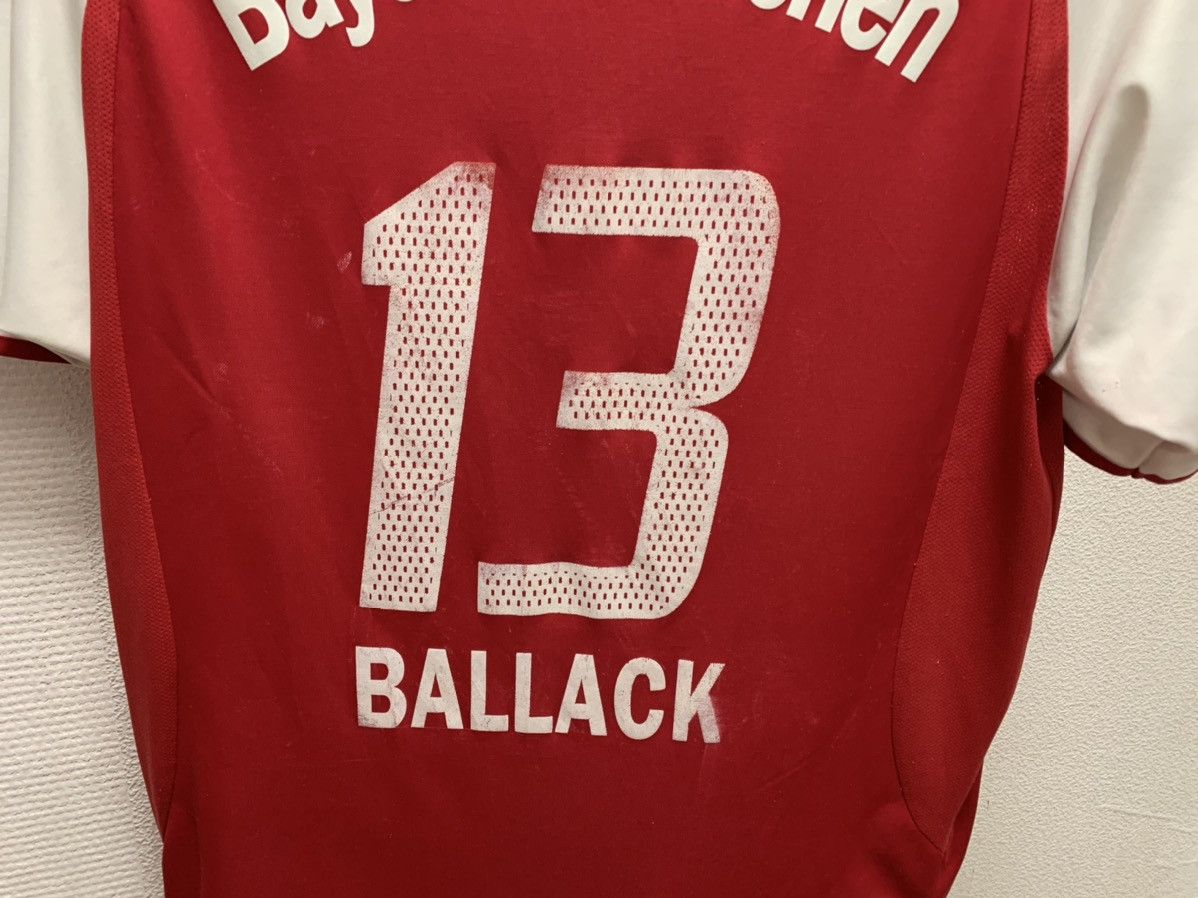 Adidas Bayern Munchen Adidas vintage soccer jersey Ballack 13 M sz Size US M / EU 48-50 / 2 - 4 Thumbnail