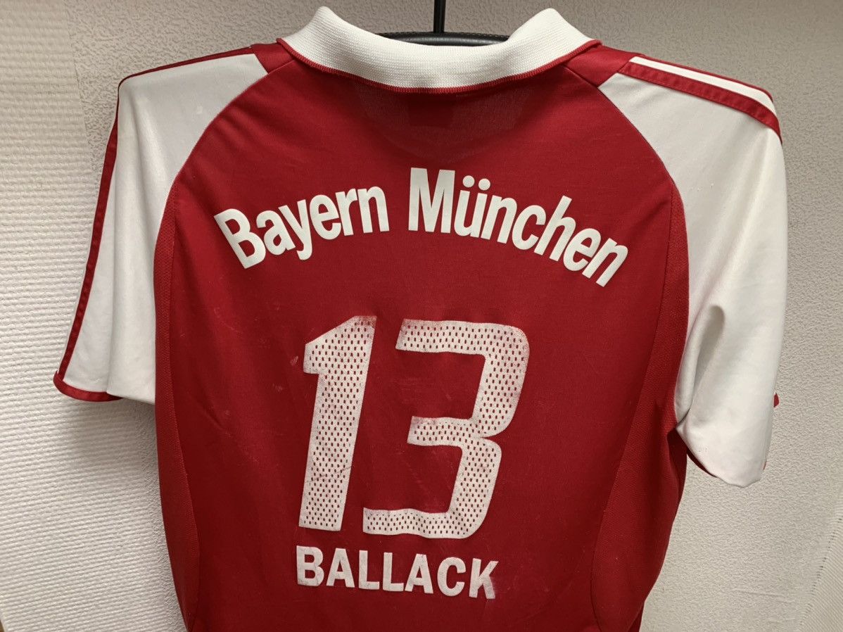 Adidas Bayern Munchen Adidas vintage soccer jersey Ballack 13 M sz Size US M / EU 48-50 / 2 - 3 Thumbnail