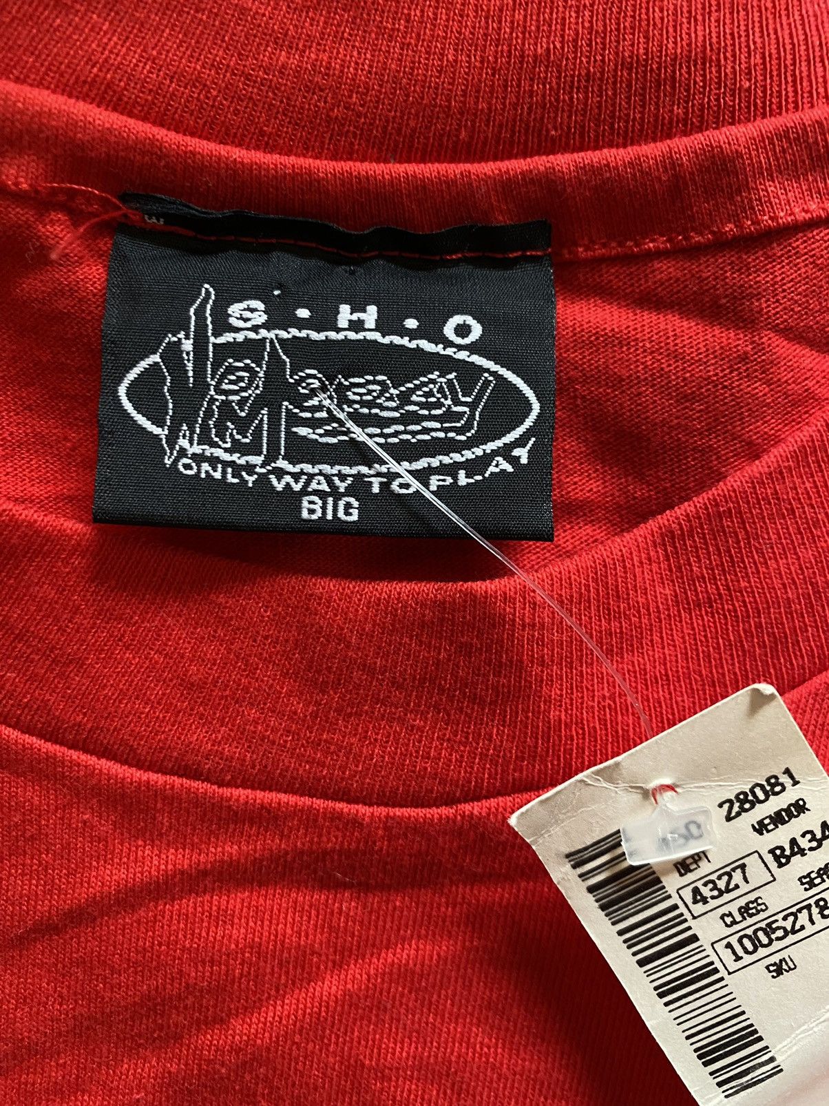 Vintage Vintage NWT 90’s S.H.O. No Mercy Single Stitch Big Image Tee Size US XL / EU 56 / 4 - 7 Thumbnail