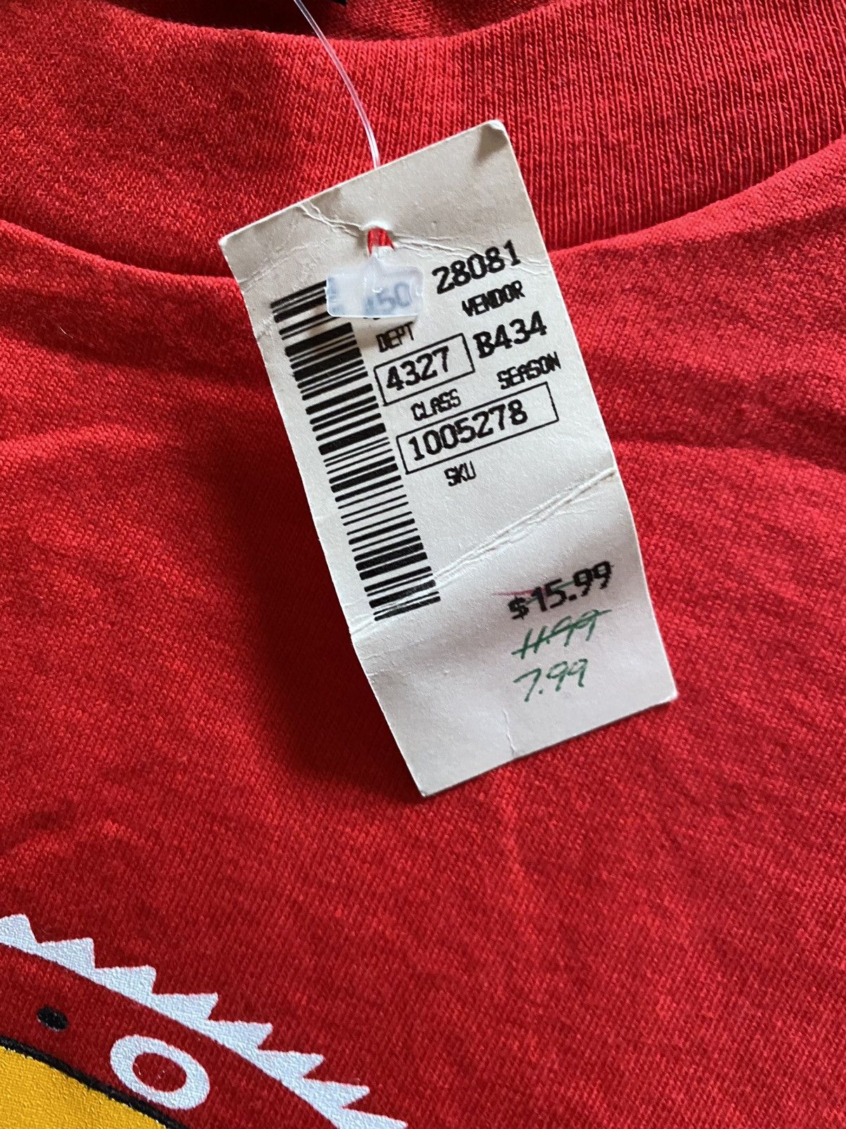 Vintage Vintage NWT 90’s S.H.O. No Mercy Single Stitch Big Image Tee Size US XL / EU 56 / 4 - 6 Thumbnail