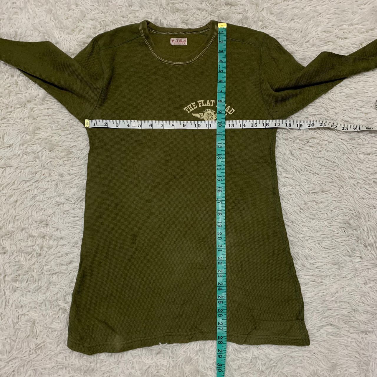 The Flat Head Vtg The Flat Head Long Sleeve Made in Japan Size US S / EU 44-46 / 1 - 5 Thumbnail