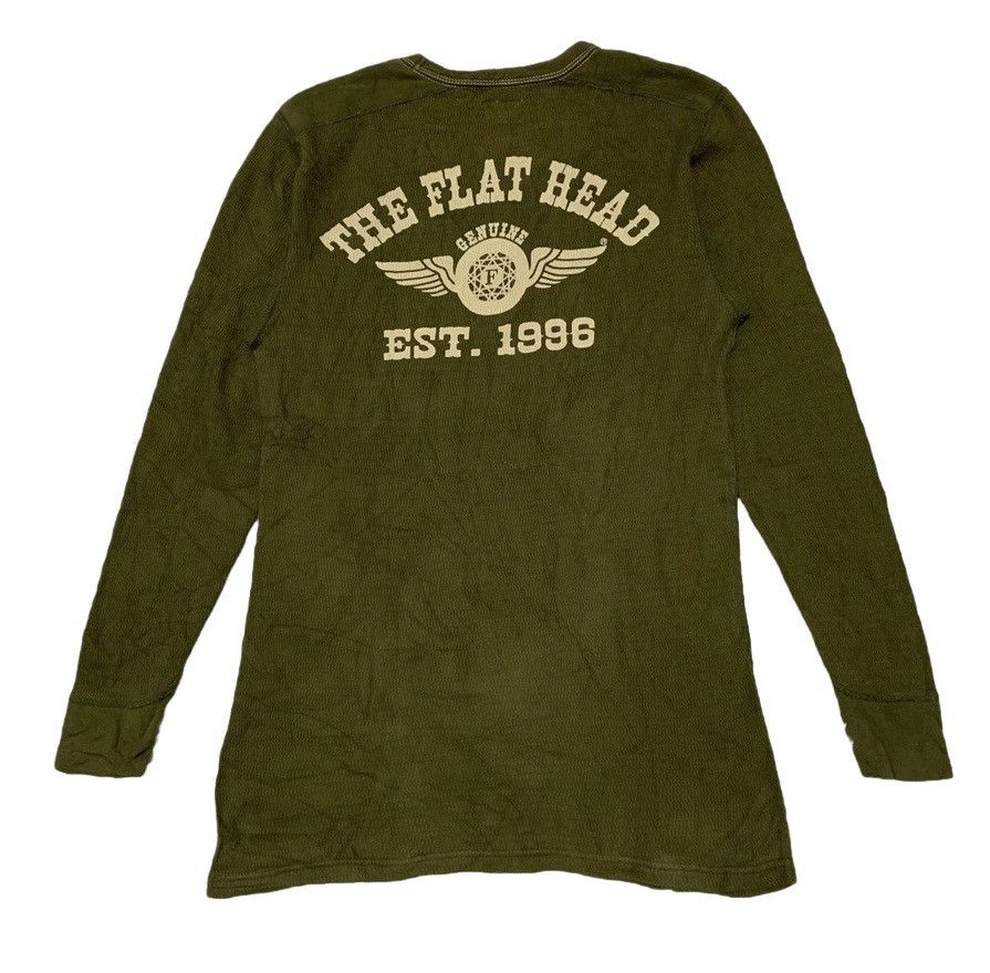 The Flat Head Vtg The Flat Head Long Sleeve Made in Japan Size US S / EU 44-46 / 1 - 1 Thumbnail