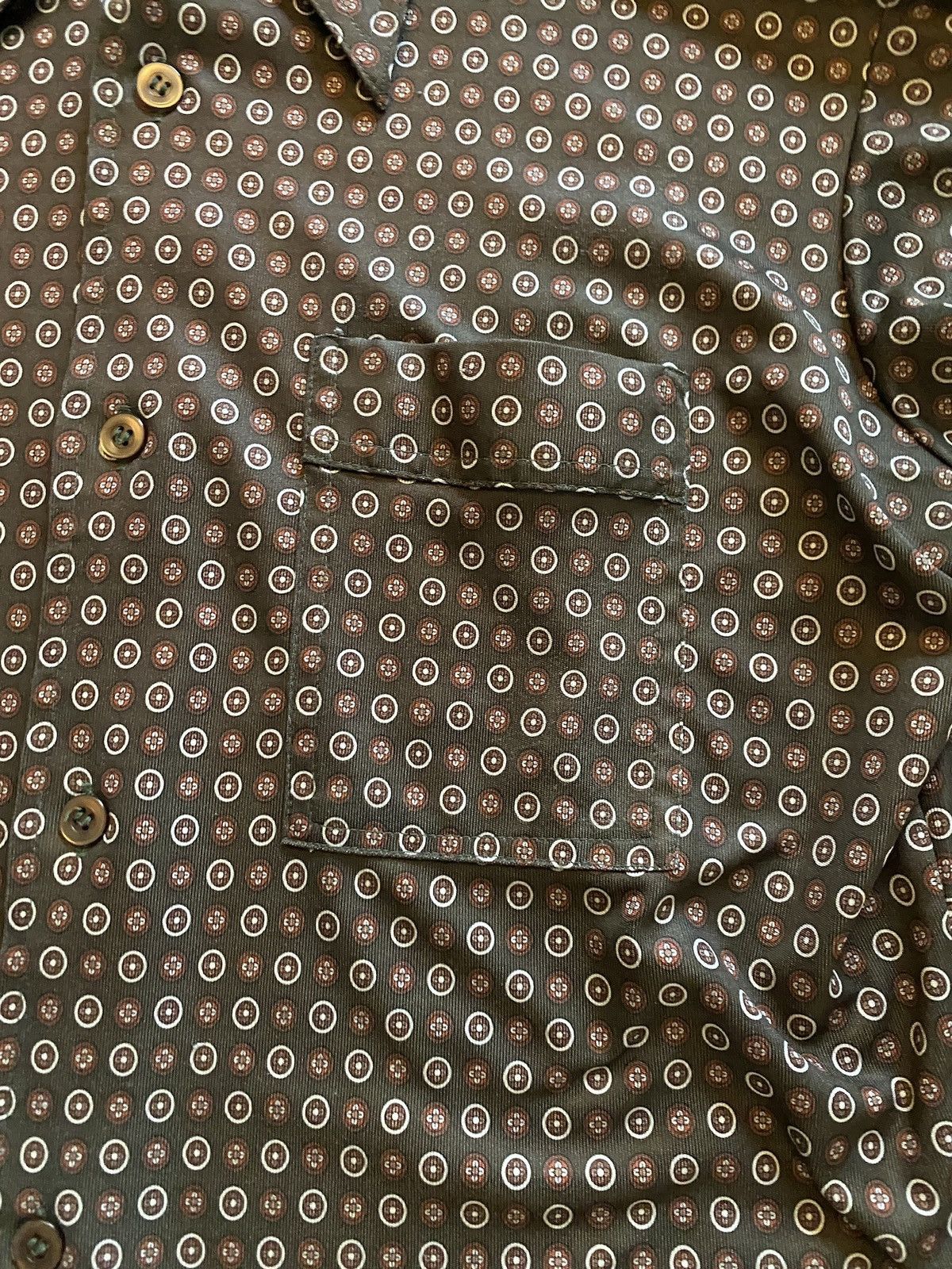 Retrofit Vintage 70’s Joel California Polyester Long Sleeve Button Up Size US L / EU 52-54 / 3 - 9 Thumbnail