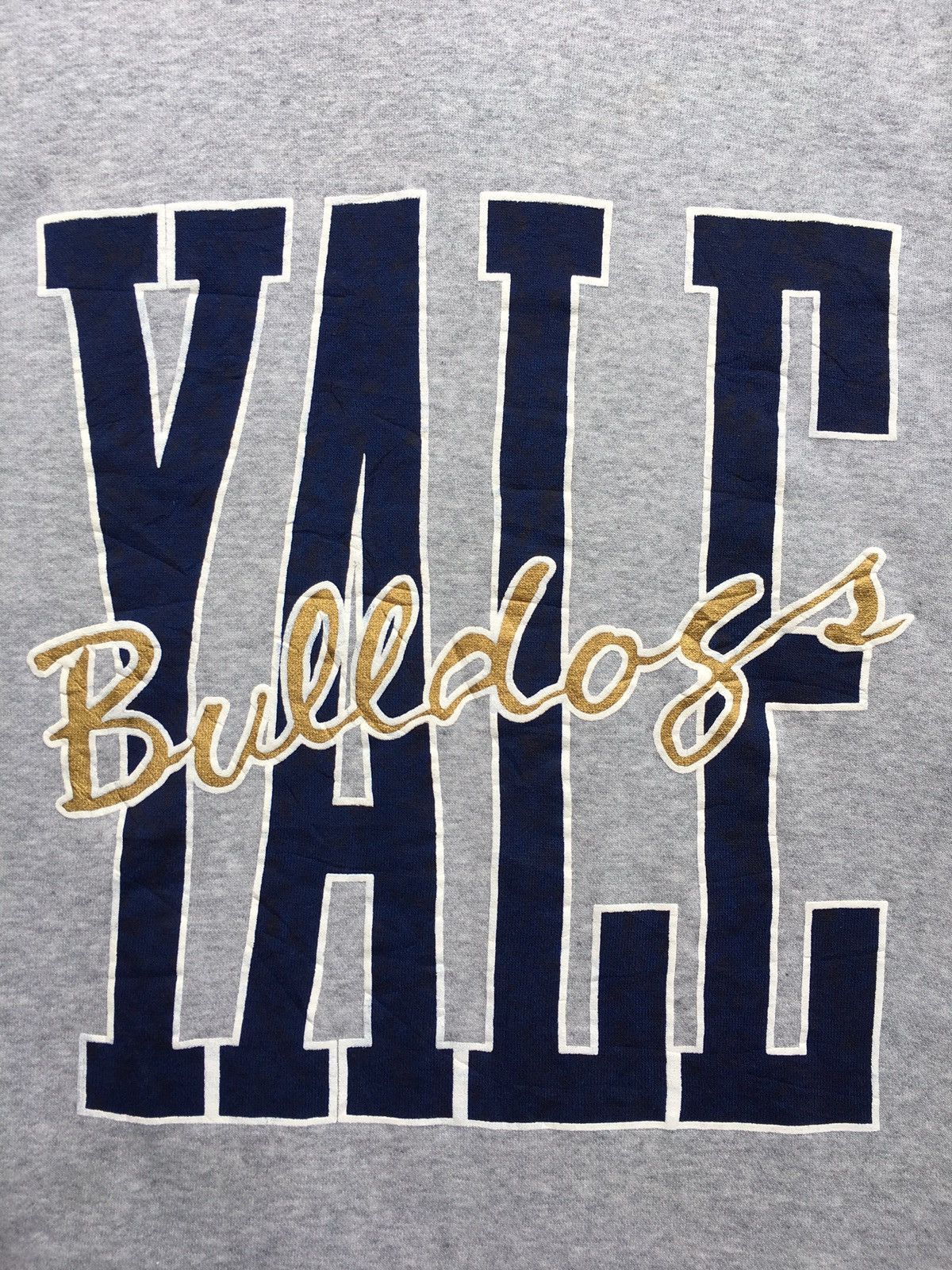 Vintage Vintage Rare YALE University Big Logo Sweatshirt Size US L / EU 52-54 / 3 - 6 Thumbnail
