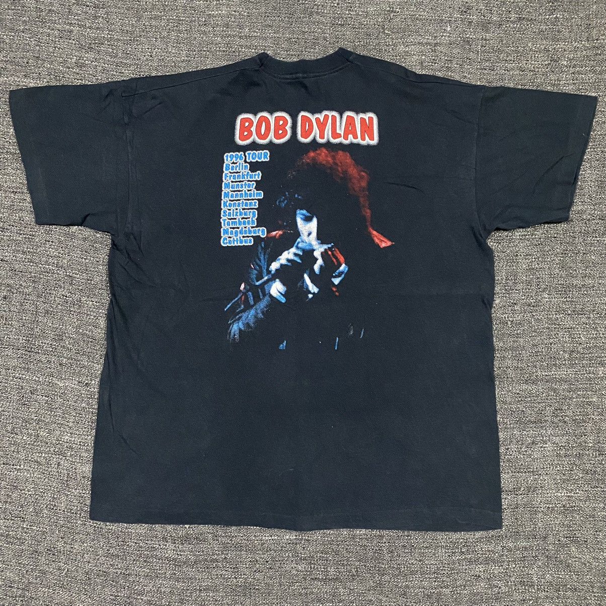 Band Tees VTG 90S BOB DYLAN TOUR Size US XL / EU 56 / 4 - 2 Thumbnail