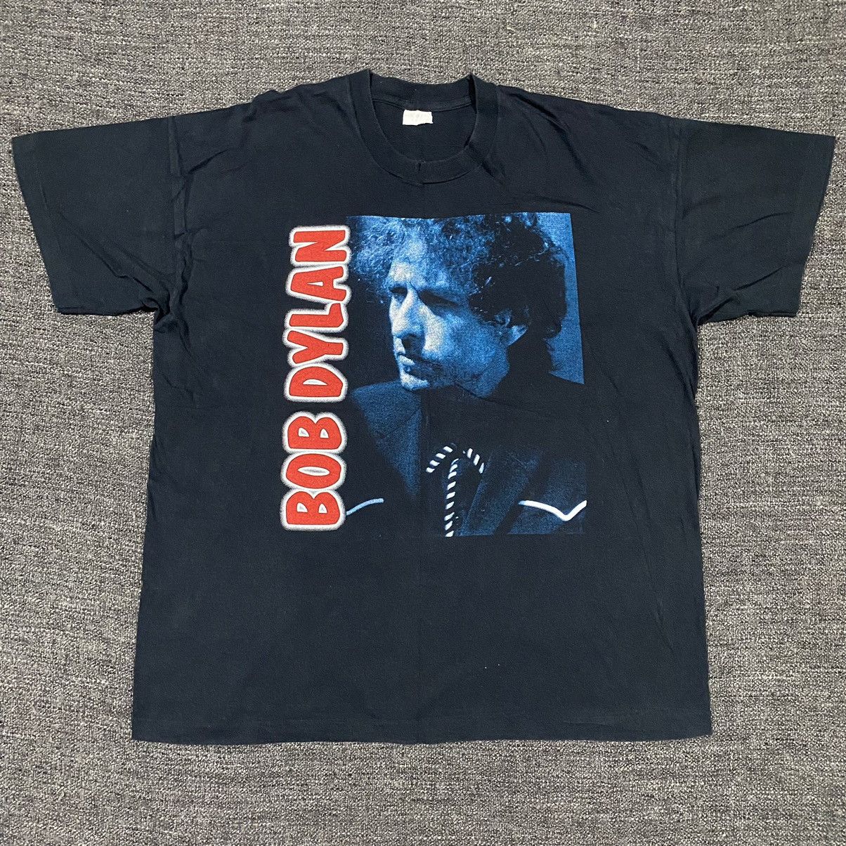 Band Tees VTG 90S BOB DYLAN TOUR Size US XL / EU 56 / 4 - 1 Thumbnail