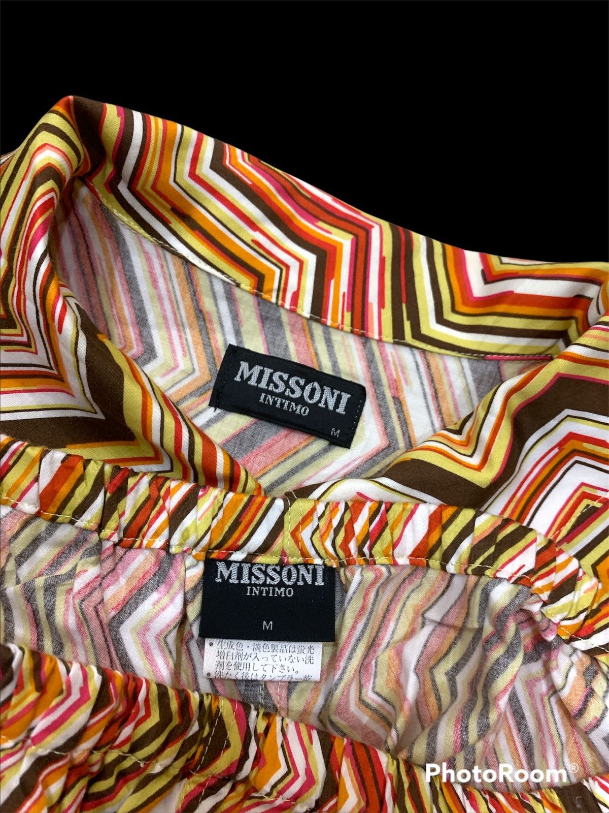 Missoni MISSONI INTIMO MULTICOLOR CHEVRON ONE SET SHIRT Size US M / EU 48-50 / 2 - 5 Thumbnail