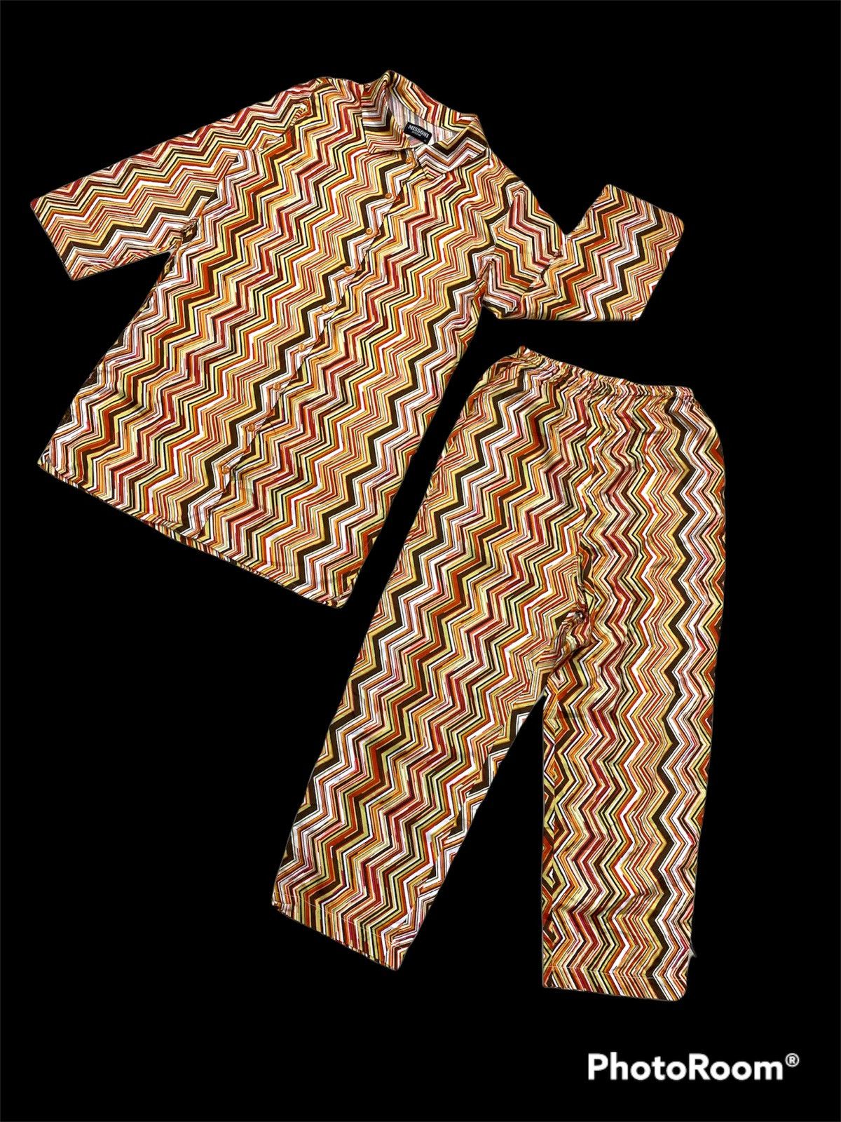 Missoni MISSONI INTIMO MULTICOLOR CHEVRON ONE SET SHIRT Size US M / EU 48-50 / 2 - 1 Thumbnail