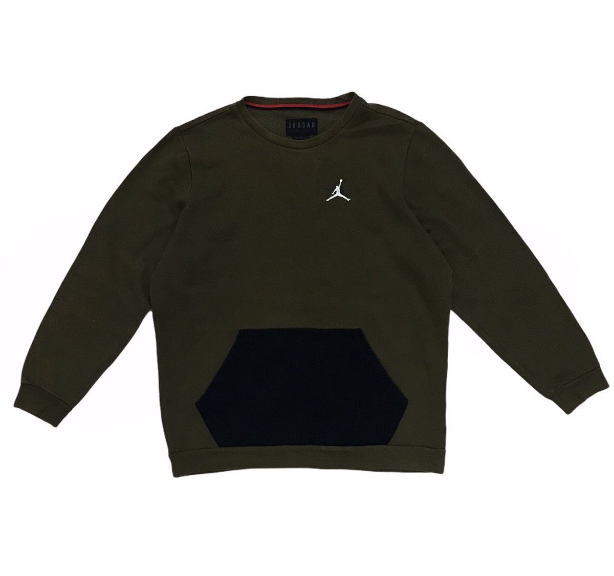 Jordan Brand × NBA Vintage Air Jordan Crewneck Sweatshirt Big Logo Spell Out Size US L / EU 52-54 / 3 - 4 Thumbnail