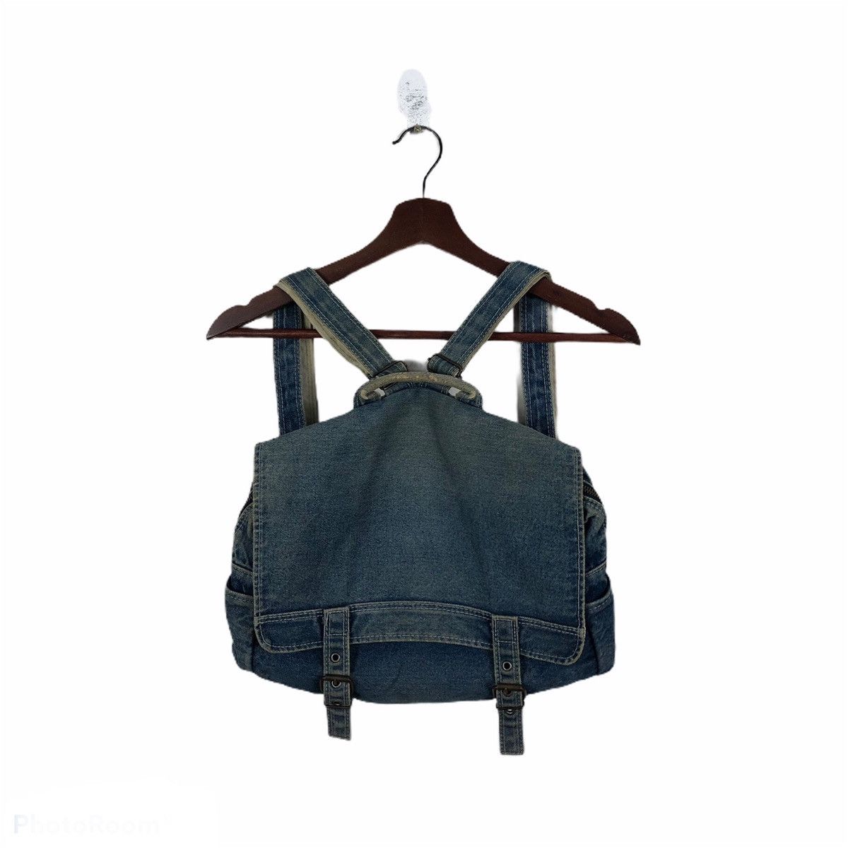 Japanese Brand SHORT BAG DENIM VIA DEMIZON INSPIRED BY KAPITAL JAPAN Size ONE SIZE - 1 Thumbnail