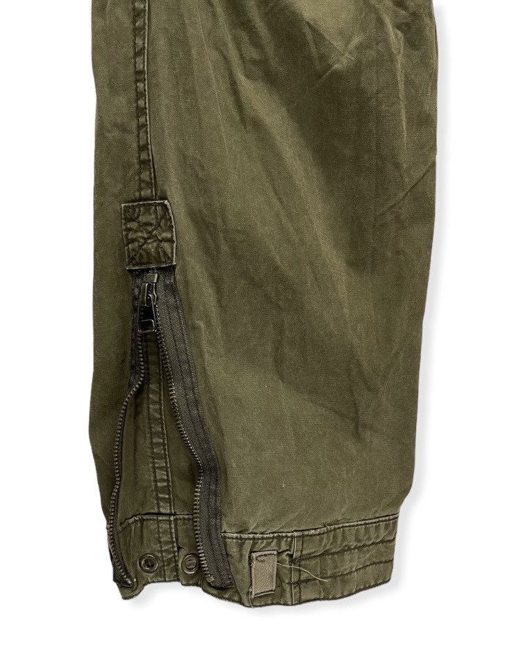 Abercrombie & Fitch Vintage 90's A&F Military Big Pocket Wide Zipped Leg Size US 36 / EU 52 - 9 Thumbnail