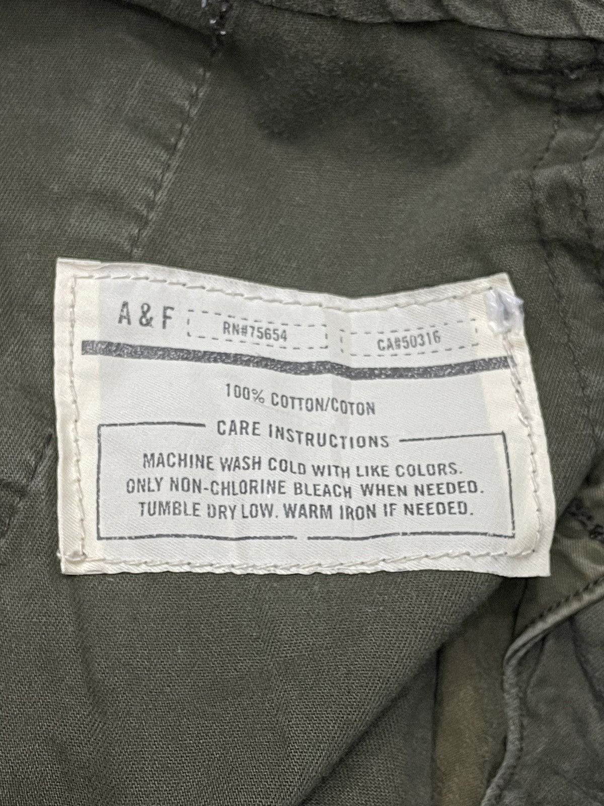 Abercrombie & Fitch Vintage 90's A&F Military Big Pocket Wide Zipped Leg Size US 36 / EU 52 - 13 Thumbnail