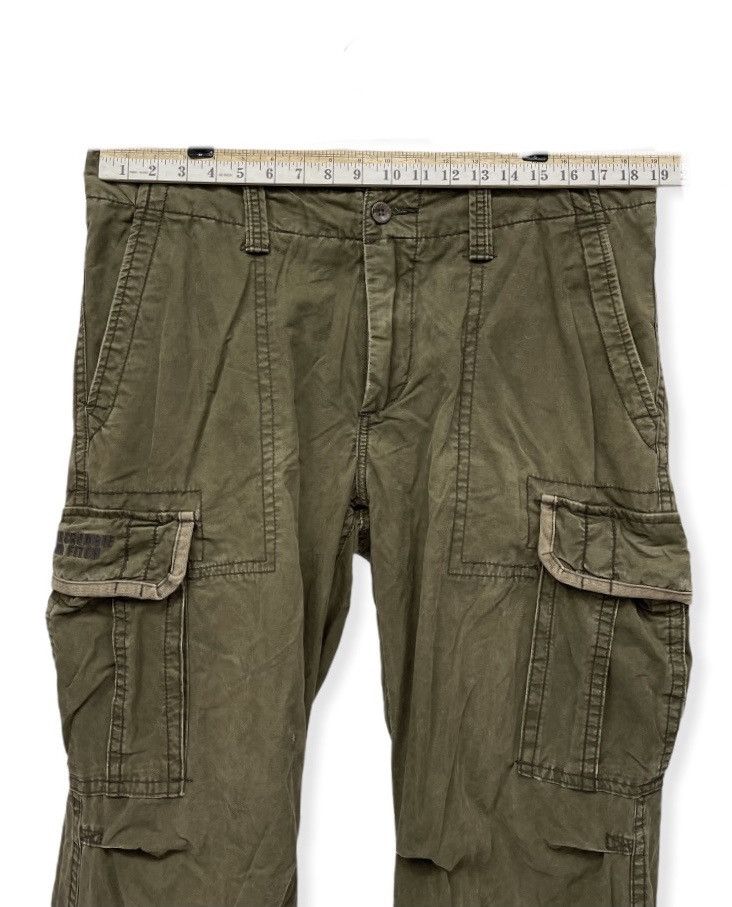 Abercrombie & Fitch Vintage 90's A&F Military Big Pocket Wide Zipped Leg Size US 36 / EU 52 - 14 Thumbnail