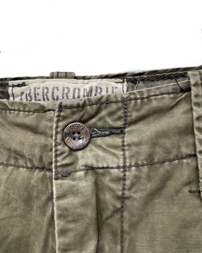 Abercrombie & Fitch Vintage 90's A&F Military Big Pocket Wide Zipped Leg Size US 36 / EU 52 - 10 Thumbnail