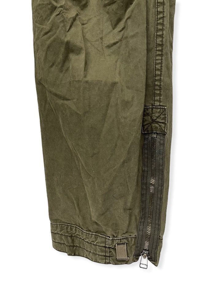 Abercrombie & Fitch Vintage 90's A&F Military Big Pocket Wide Zipped Leg Size US 36 / EU 52 - 7 Thumbnail