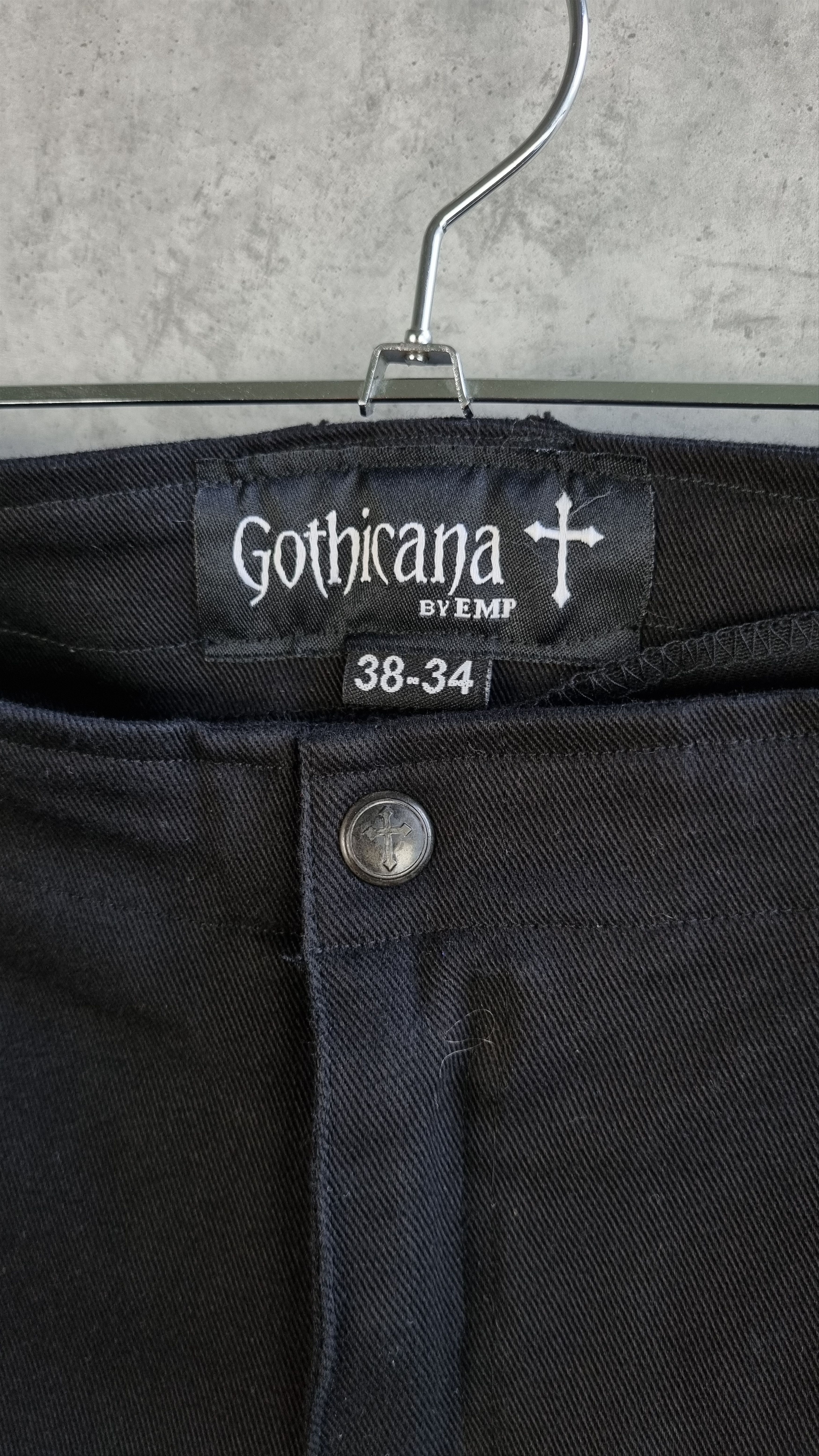 Japanese Brand × Vintage Rare Gothicana Punk Avant Garde Zipper pants Size US 38 / EU 54 - 8 Thumbnail