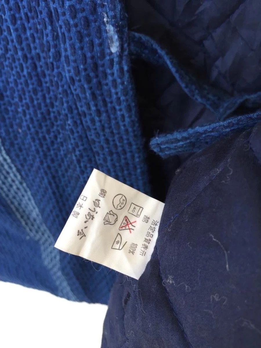 Indigo 🔥Vintage Japanese Traditional Sashiko Indigo Kimono Size US L / EU 52-54 / 3 - 11 Thumbnail