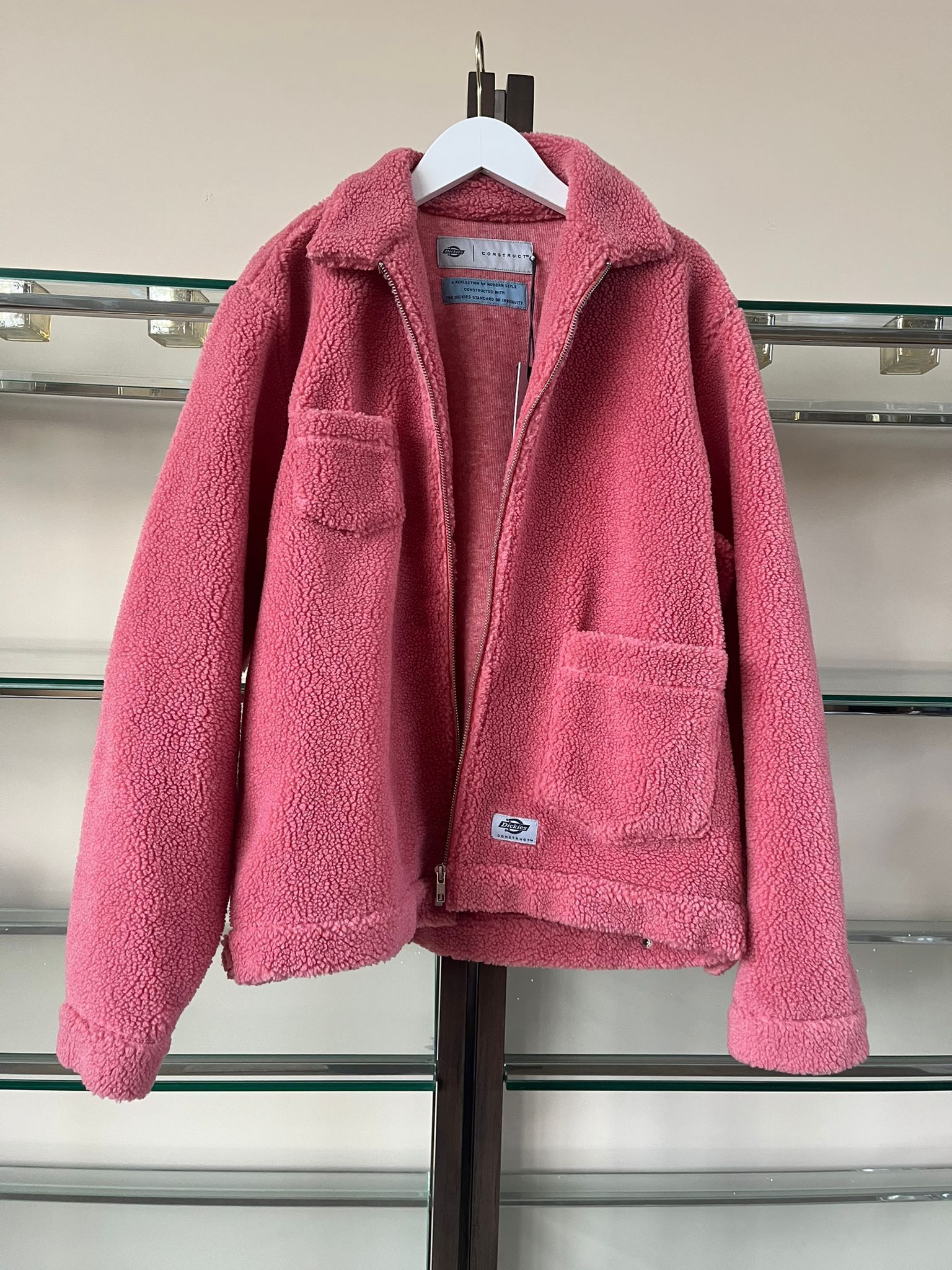 Dickies Dickies Construction Fleece Jacket in Pink Size US M / EU 48-50 / 2 - 4 Thumbnail