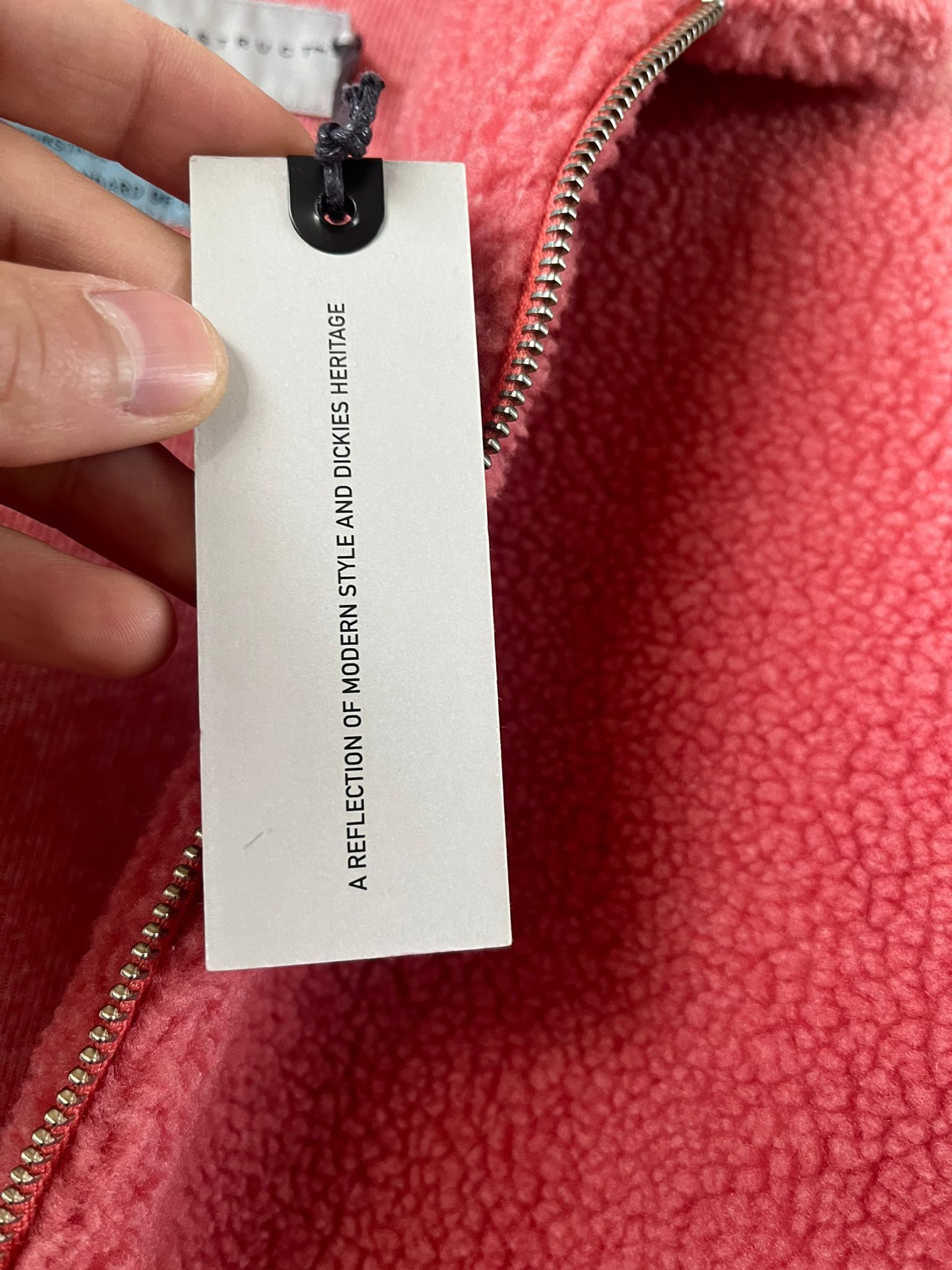 Dickies Dickies Construction Fleece Jacket in Pink Size US M / EU 48-50 / 2 - 10 Thumbnail