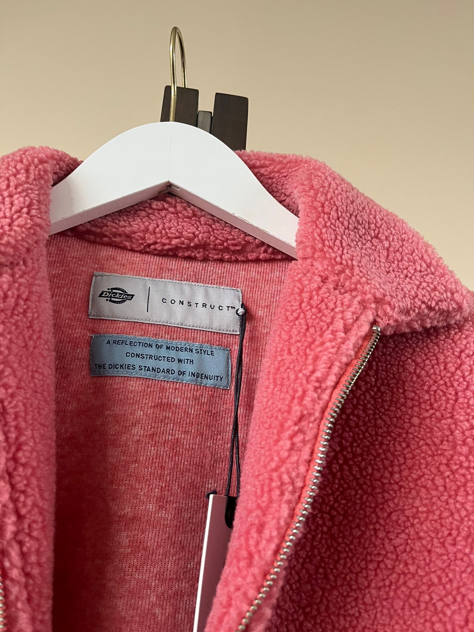 Dickies Dickies Construction Fleece Jacket in Pink Size US M / EU 48-50 / 2 - 8 Thumbnail