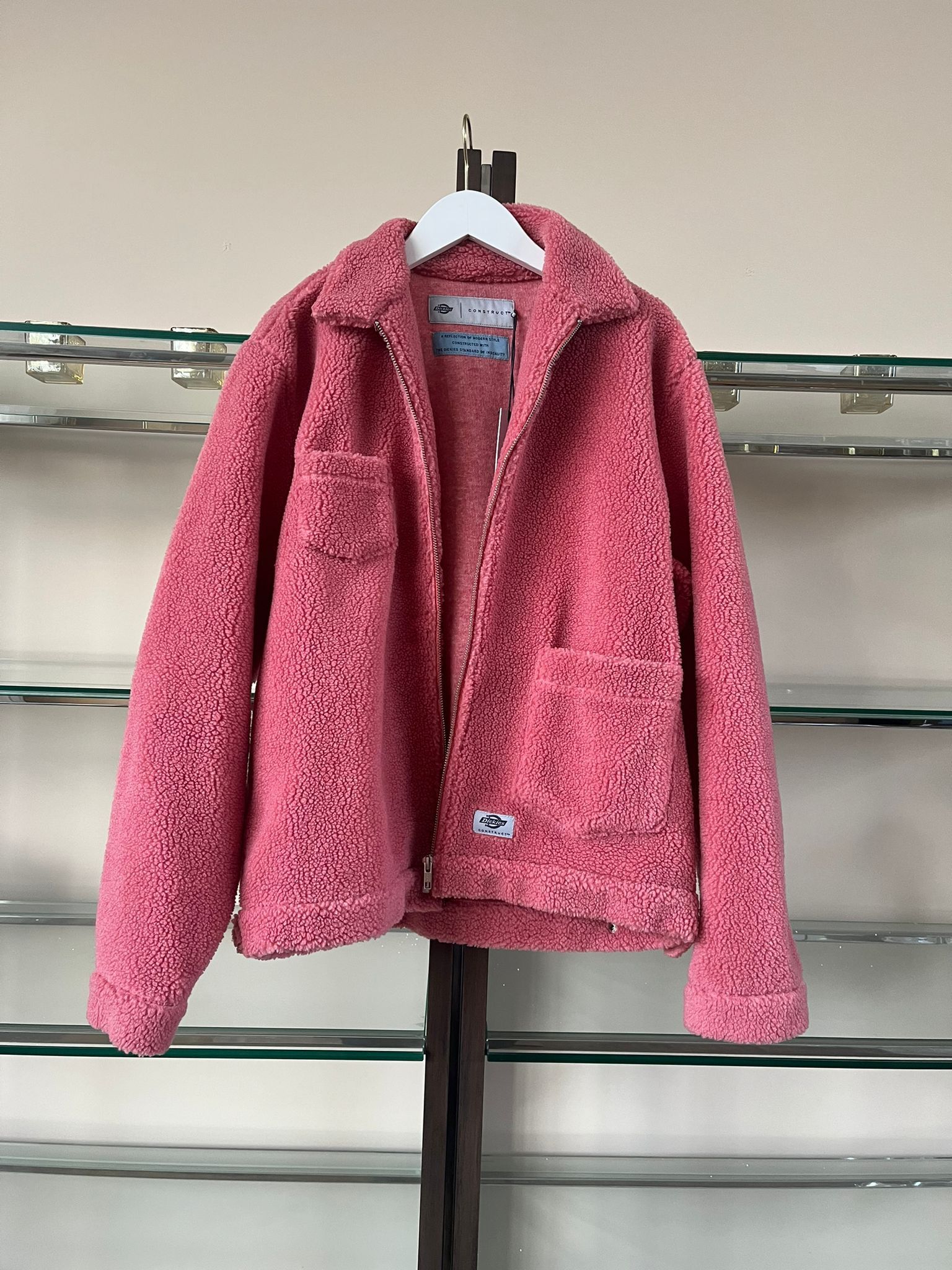 Dickies Dickies Construction Fleece Jacket in Pink Size US M / EU 48-50 / 2 - 1 Thumbnail