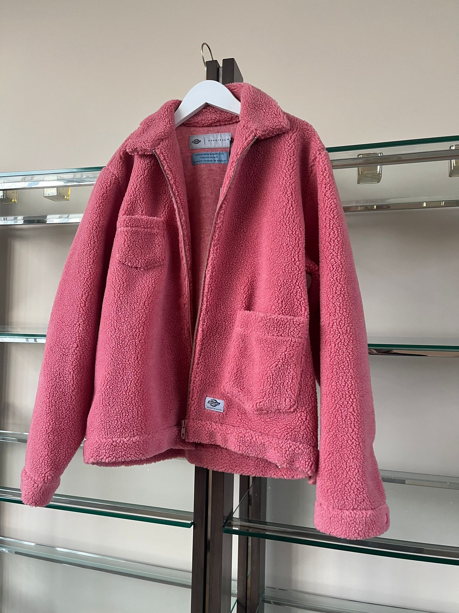 Dickies Dickies Construction Fleece Jacket in Pink Size US M / EU 48-50 / 2 - 9 Thumbnail