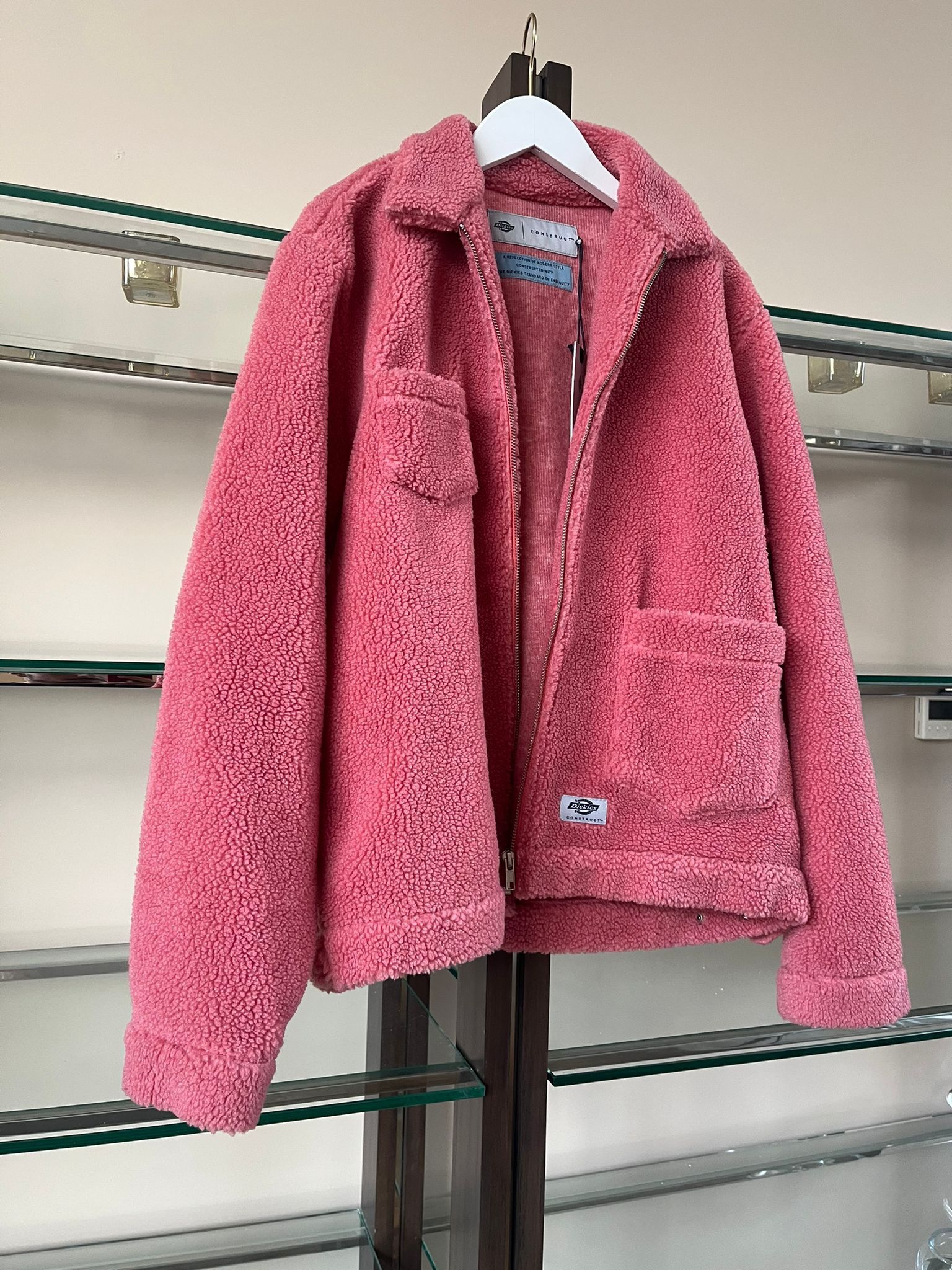 Dickies Dickies Construction Fleece Jacket in Pink Size US M / EU 48-50 / 2 - 3 Thumbnail