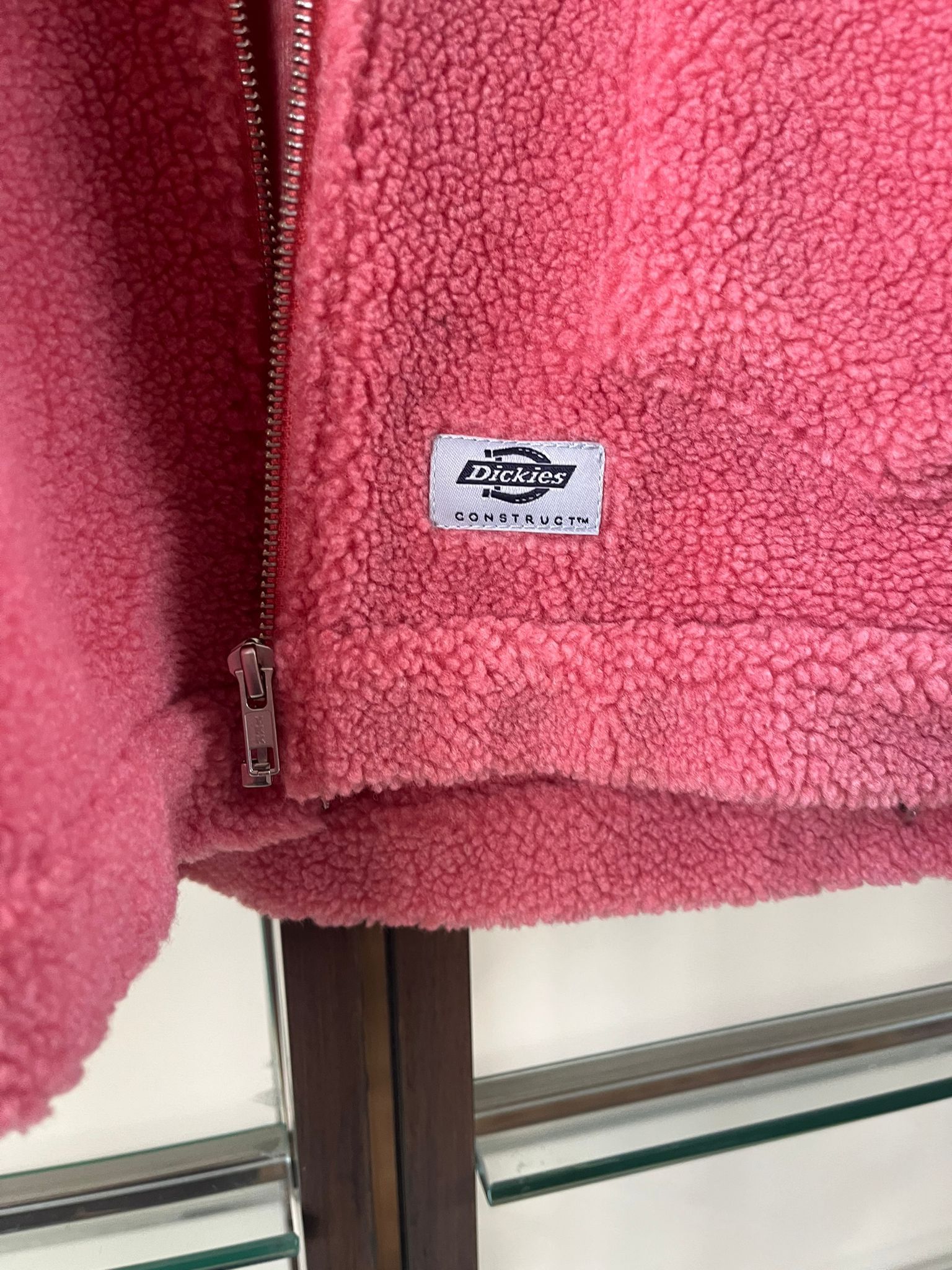 Dickies Dickies Construction Fleece Jacket in Pink Size US M / EU 48-50 / 2 - 7 Thumbnail