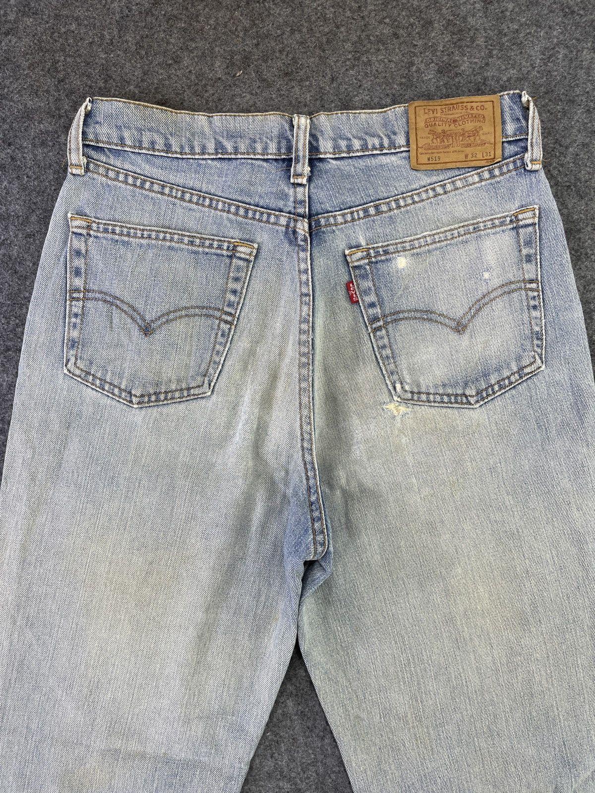 Levi's 90’s Vintage Levis 519 Distressed Jeans - J911 Size US 29 - 4 Thumbnail