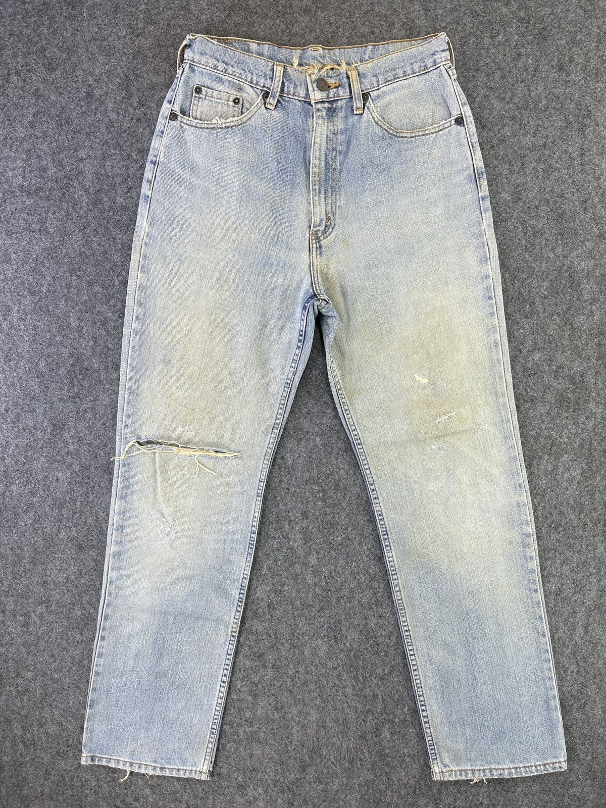 Levi's 90’s Vintage Levis 519 Distressed Jeans - J911 Size US 29 - 1 Thumbnail